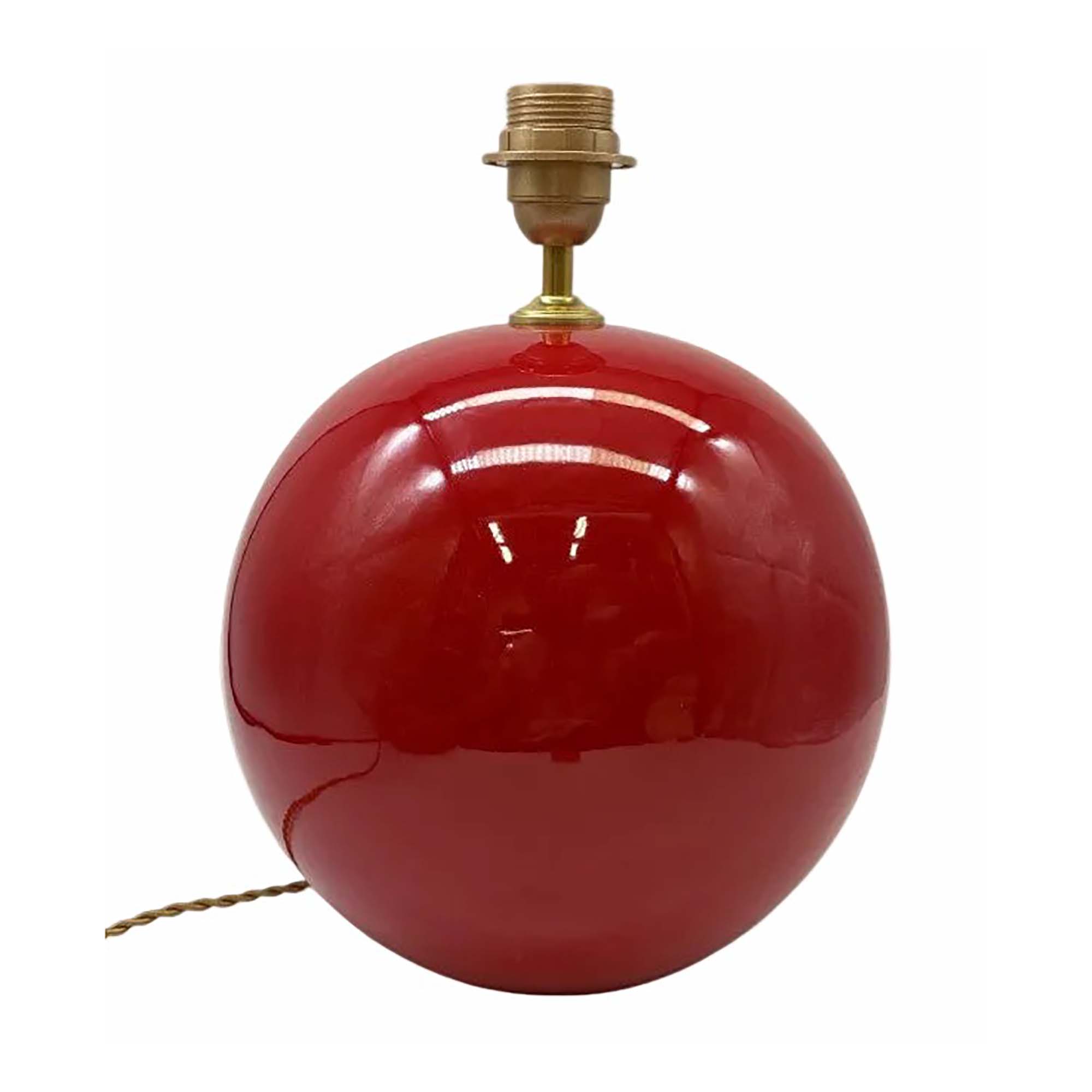 Ceramic Sphere Lamp Base