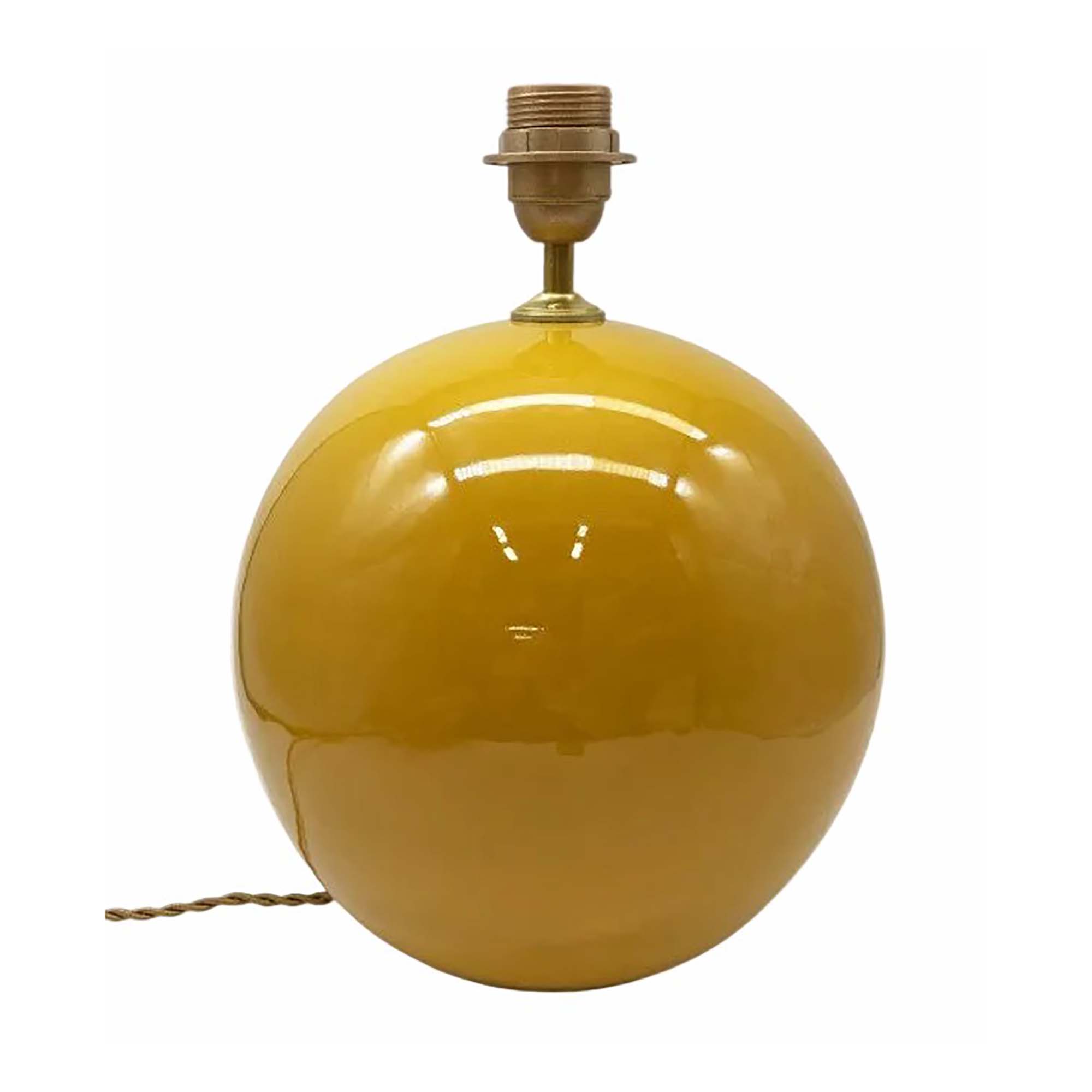 Ceramic Sphere Lamp Base