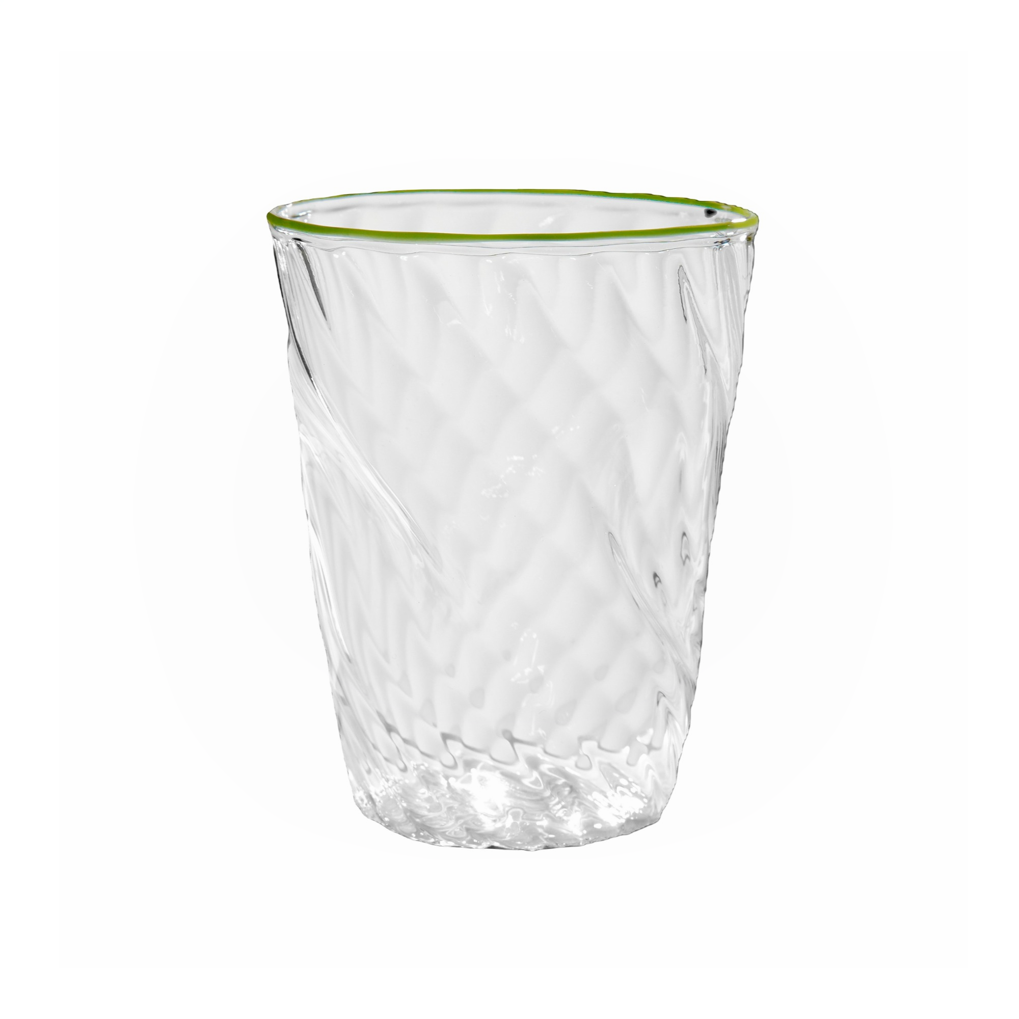 The Adrienne Venetian Tumbler in Green