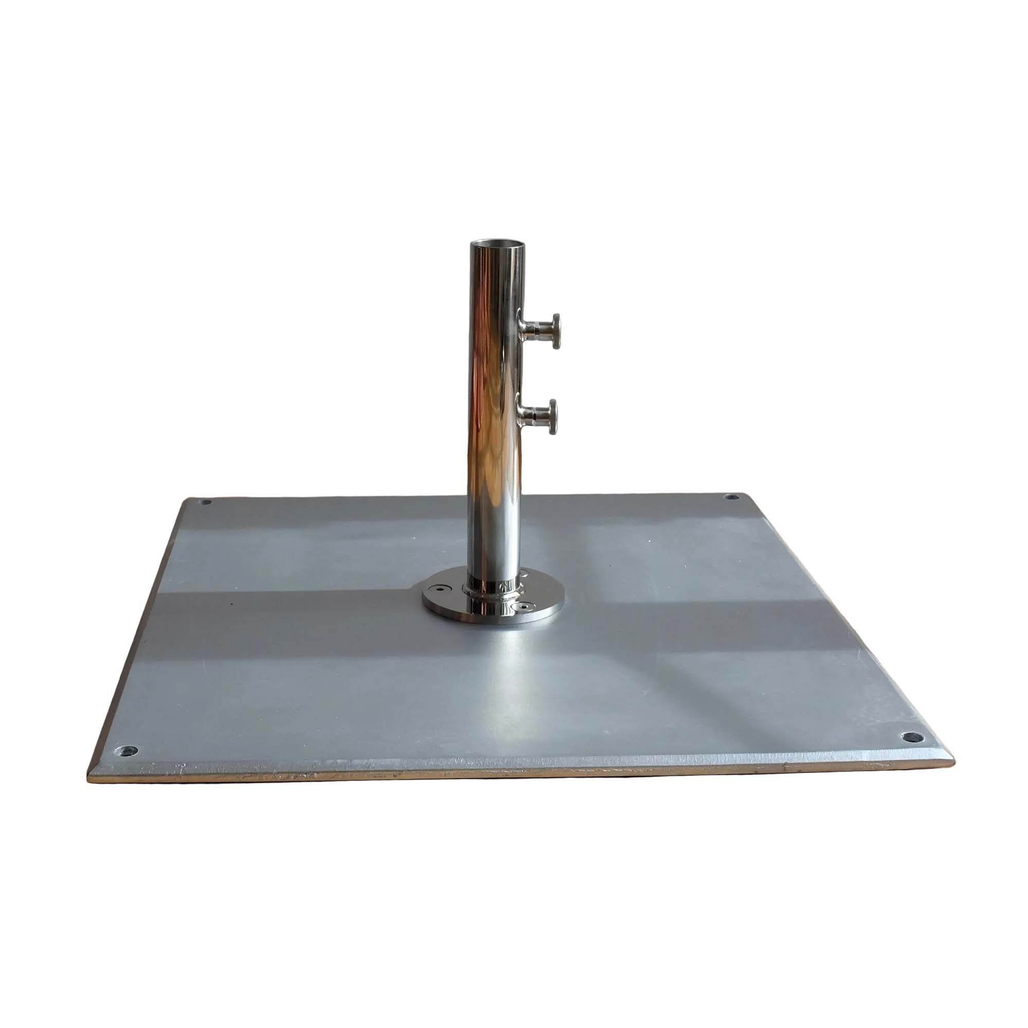 Galvanised Steel Square Parasol Base