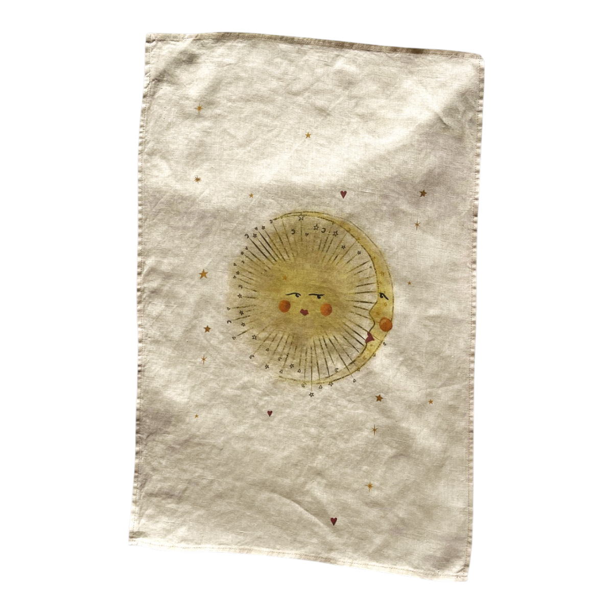 Linen Tea Towel Astral Weeks