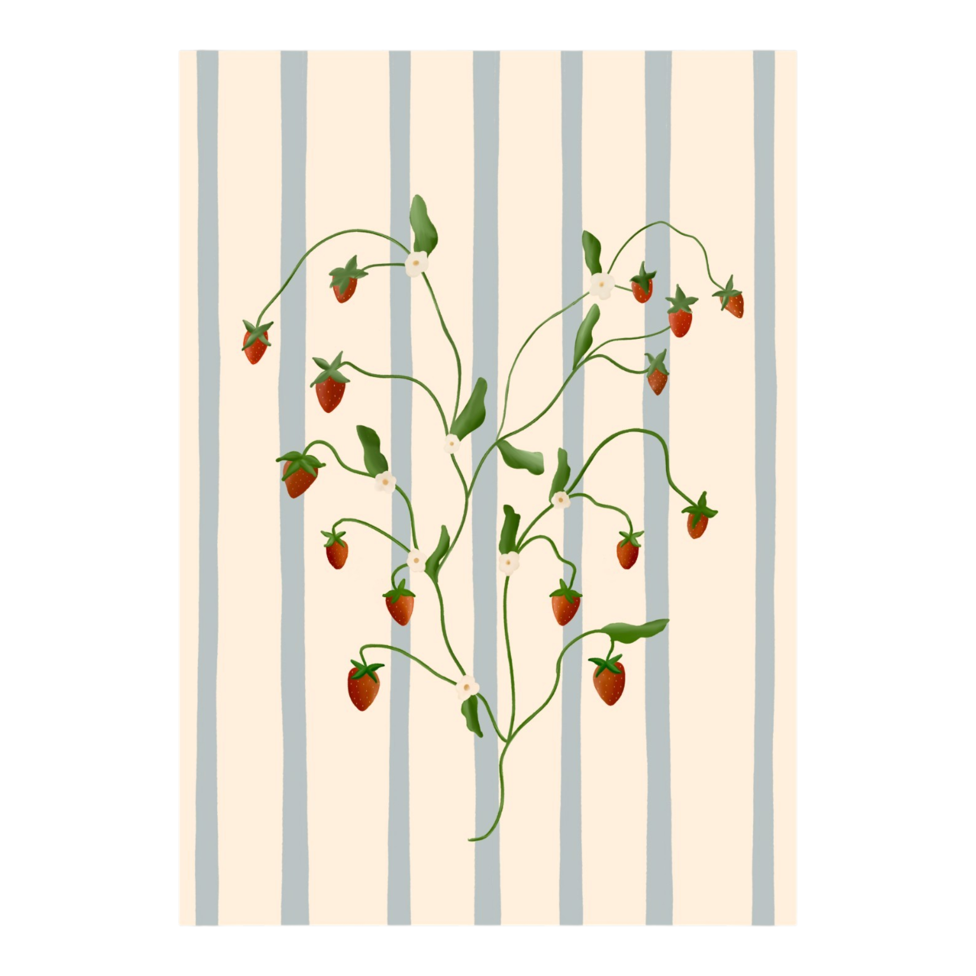 Strawberry Vine Art Print