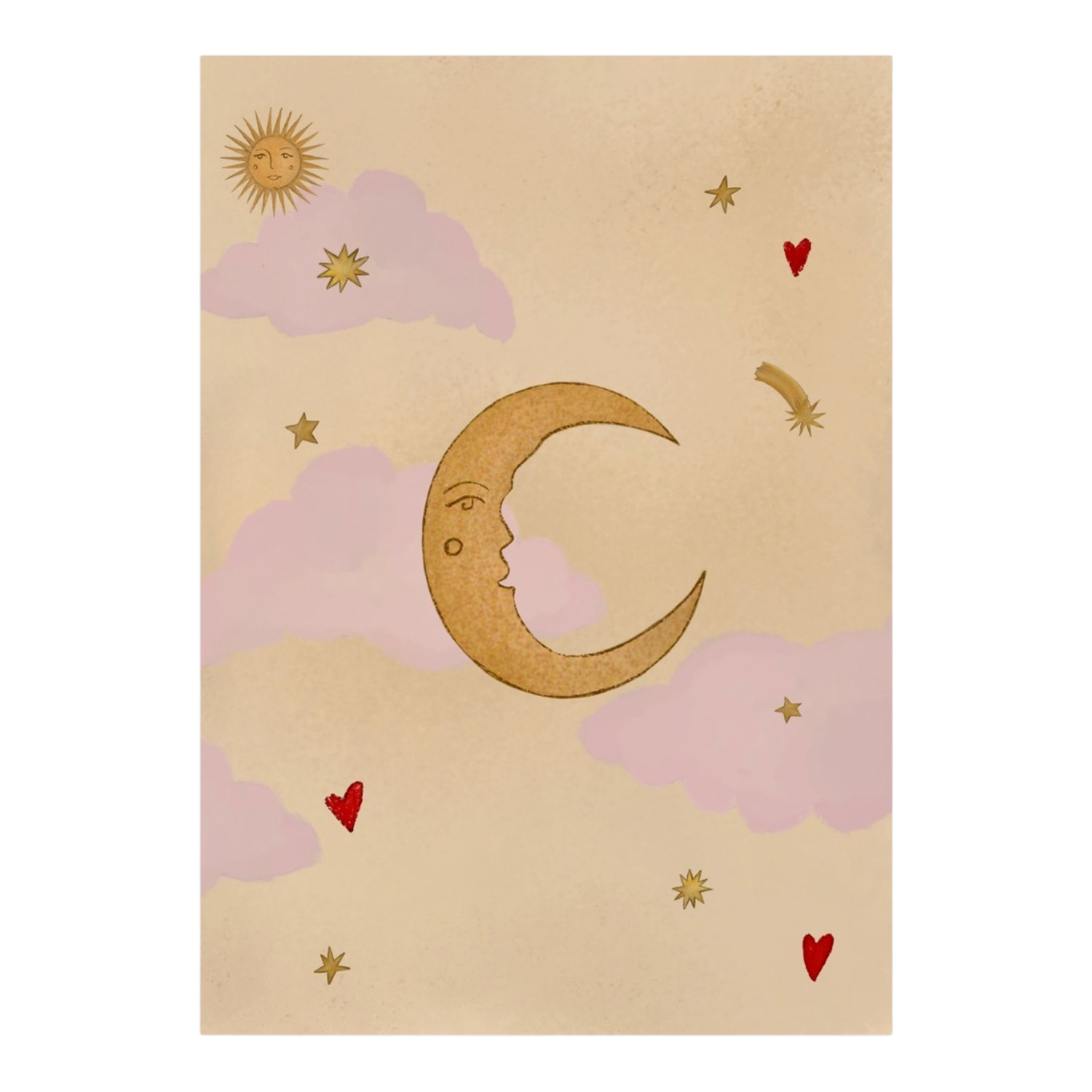 La Lune Art Print