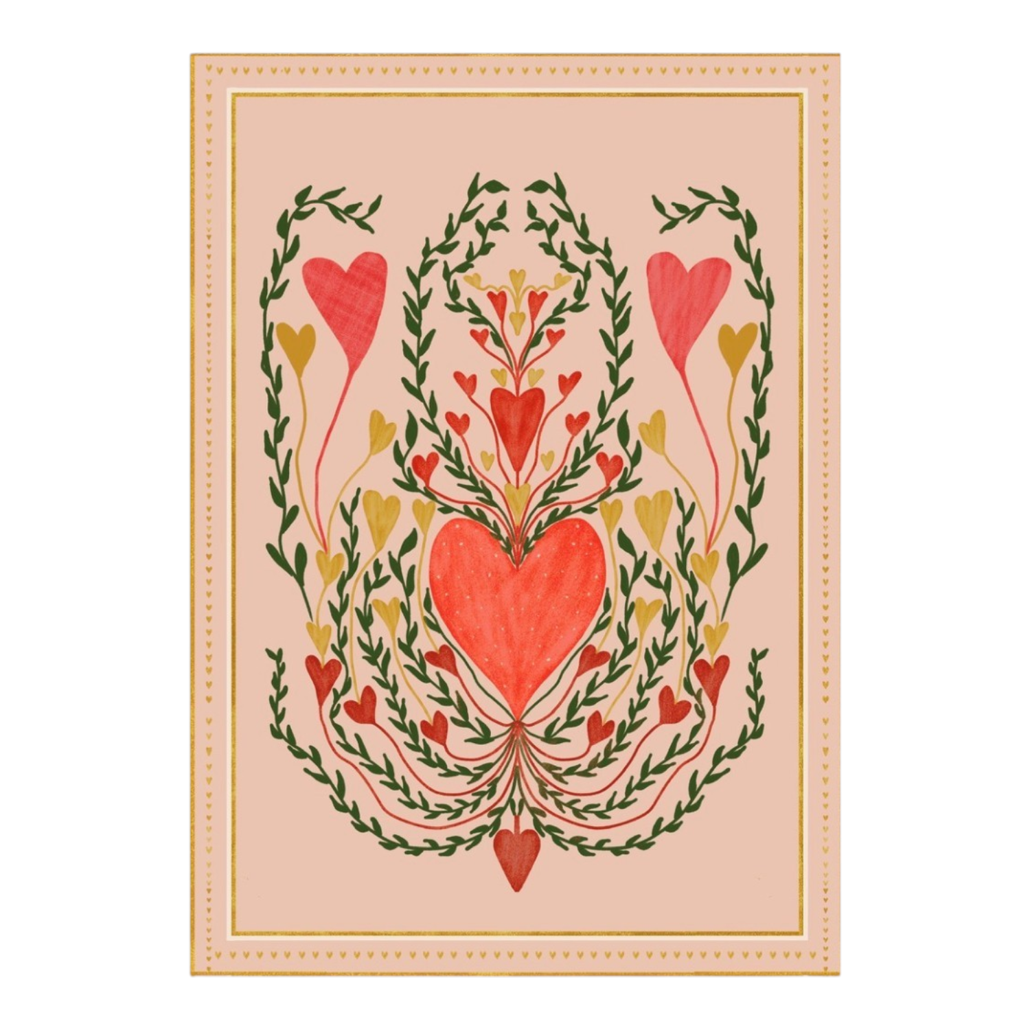 Love in Pink Art Print