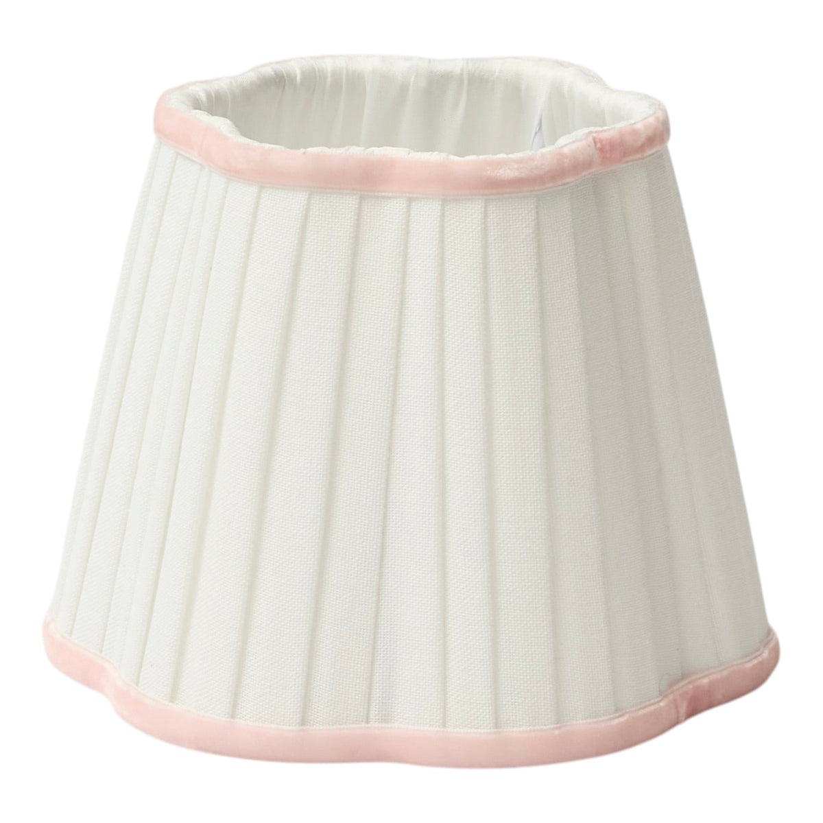 Pink Scallop Lampshade