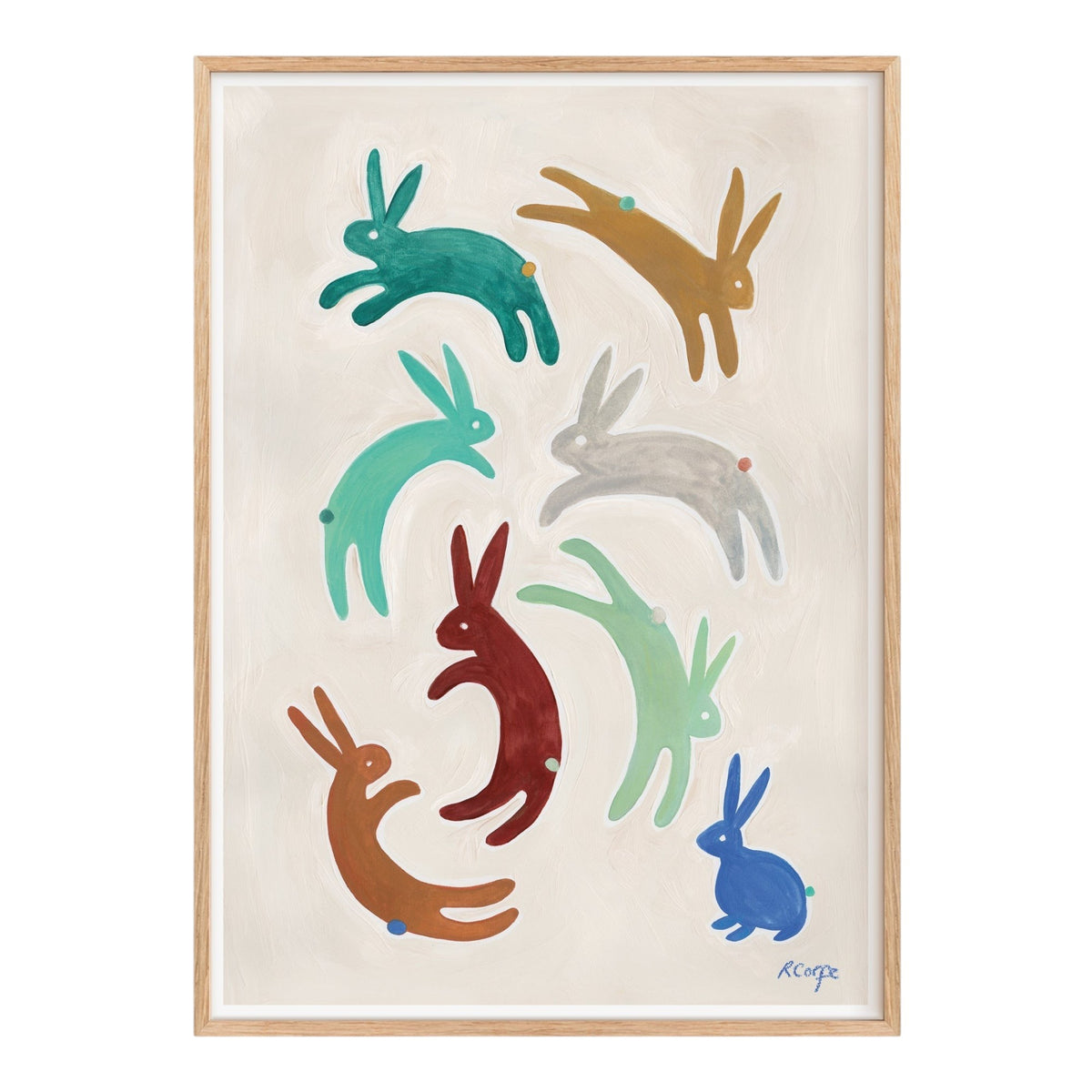 Bunny Rabbits Art Print