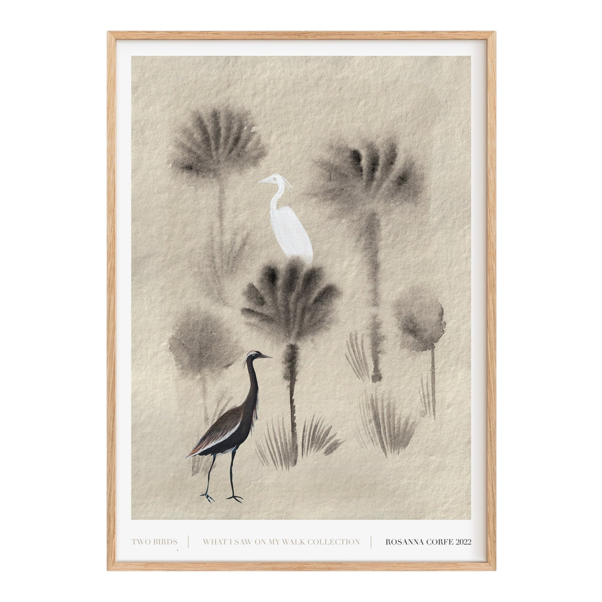 Two Birds Art Print
