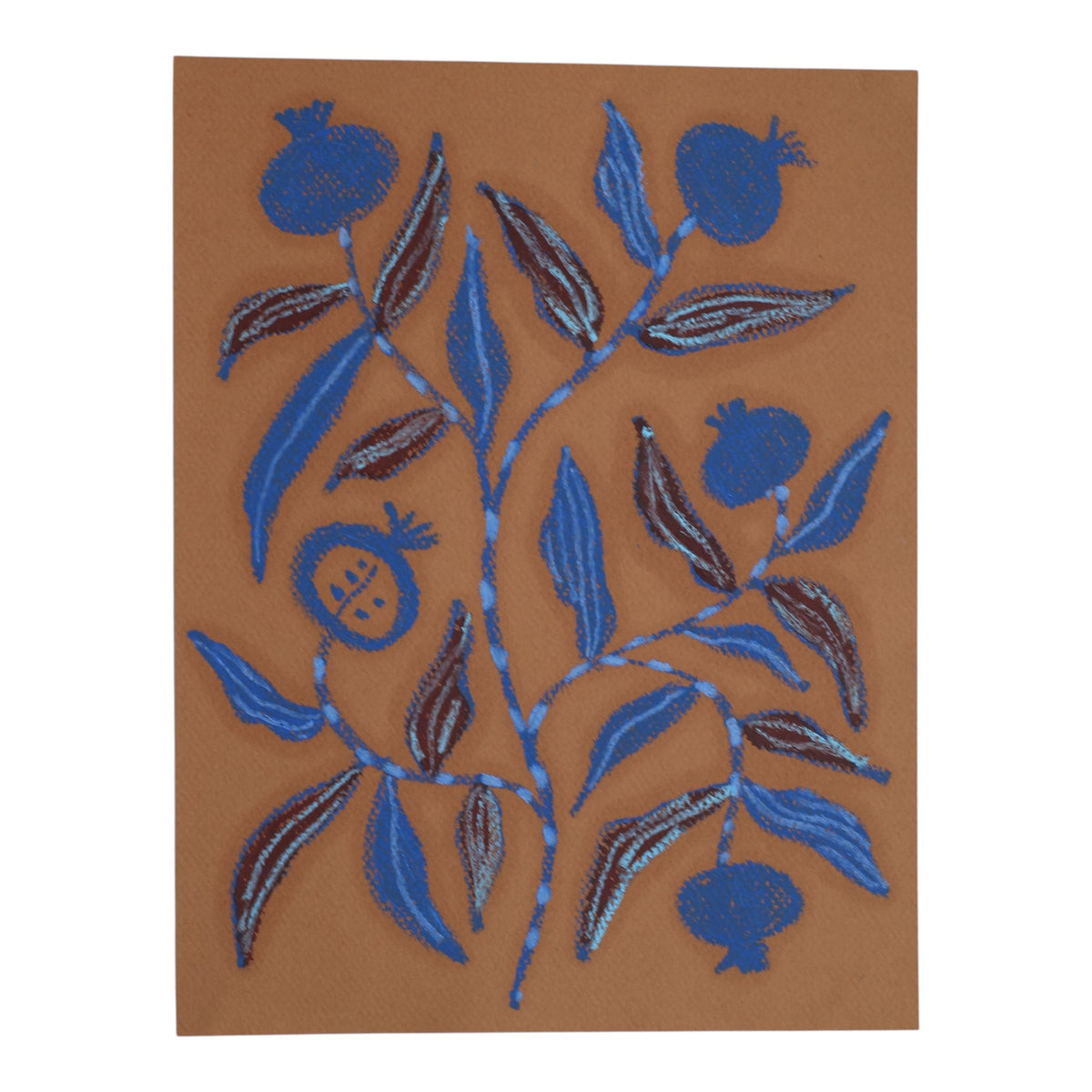 Blue Pomegranates