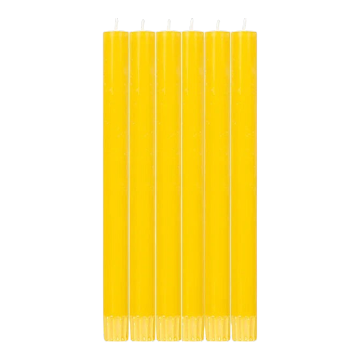 Set of 4 Yellow Candles