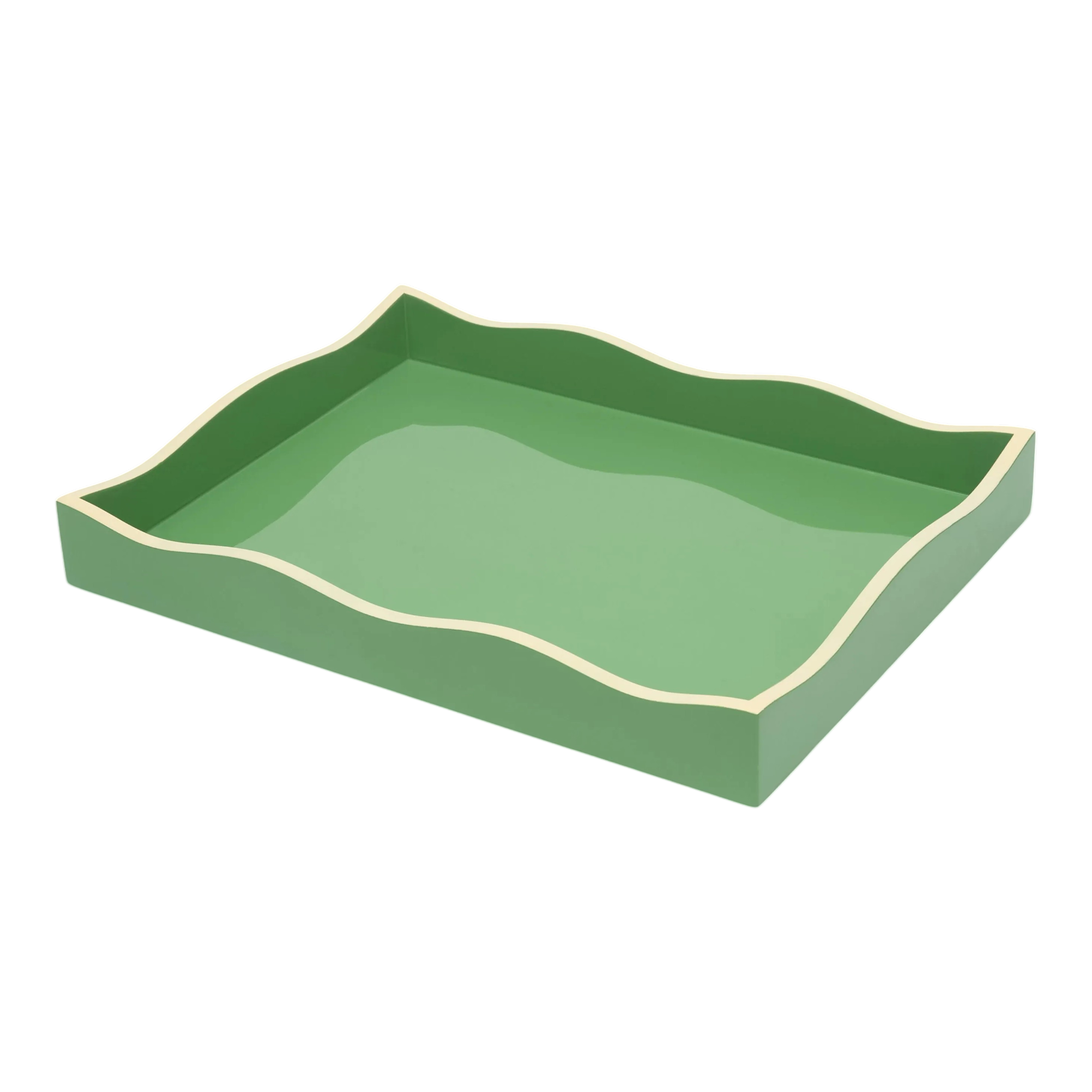 Allegra Wiggle Tray in Green