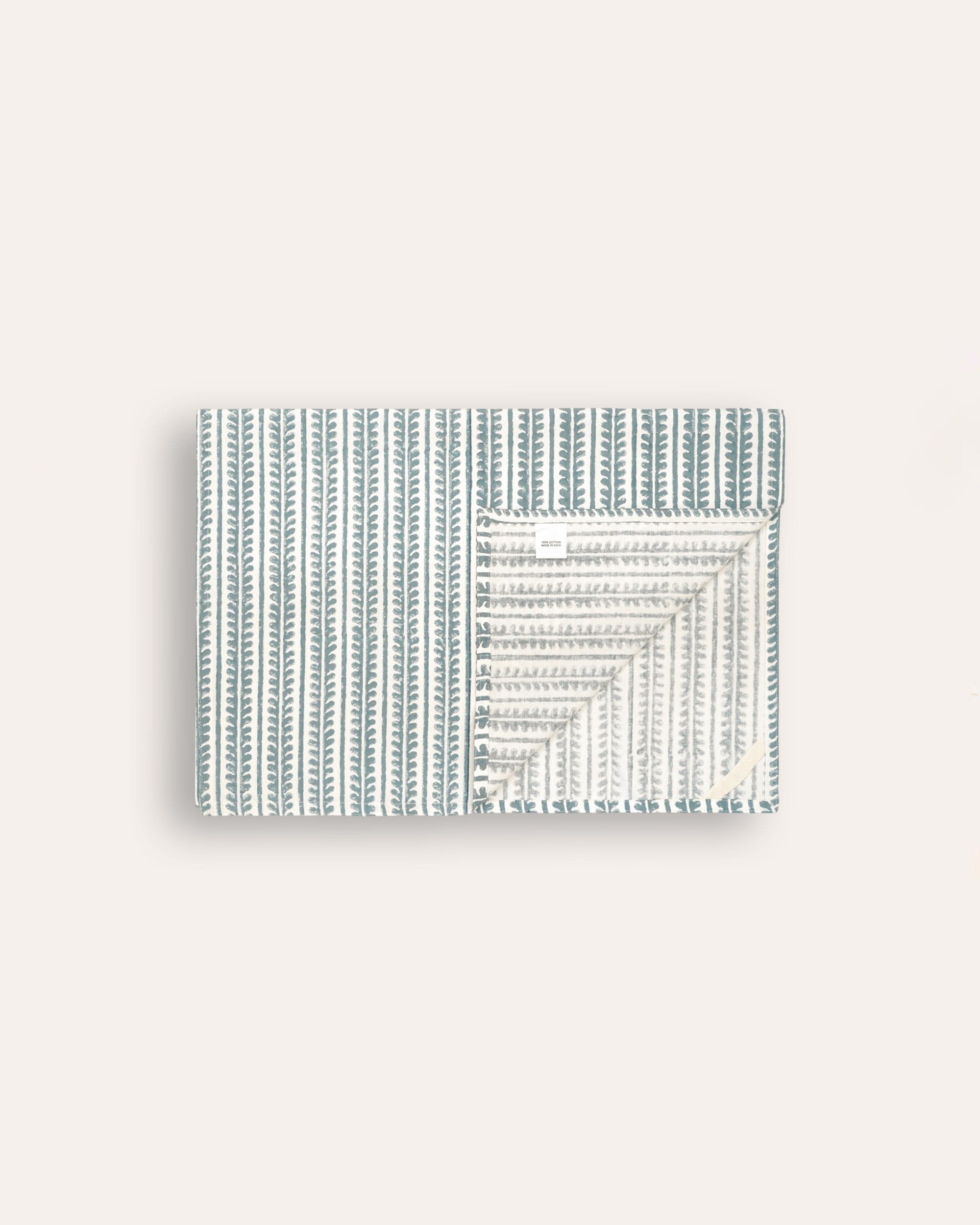 Pack of 2 Bel Tea Towel - Blue