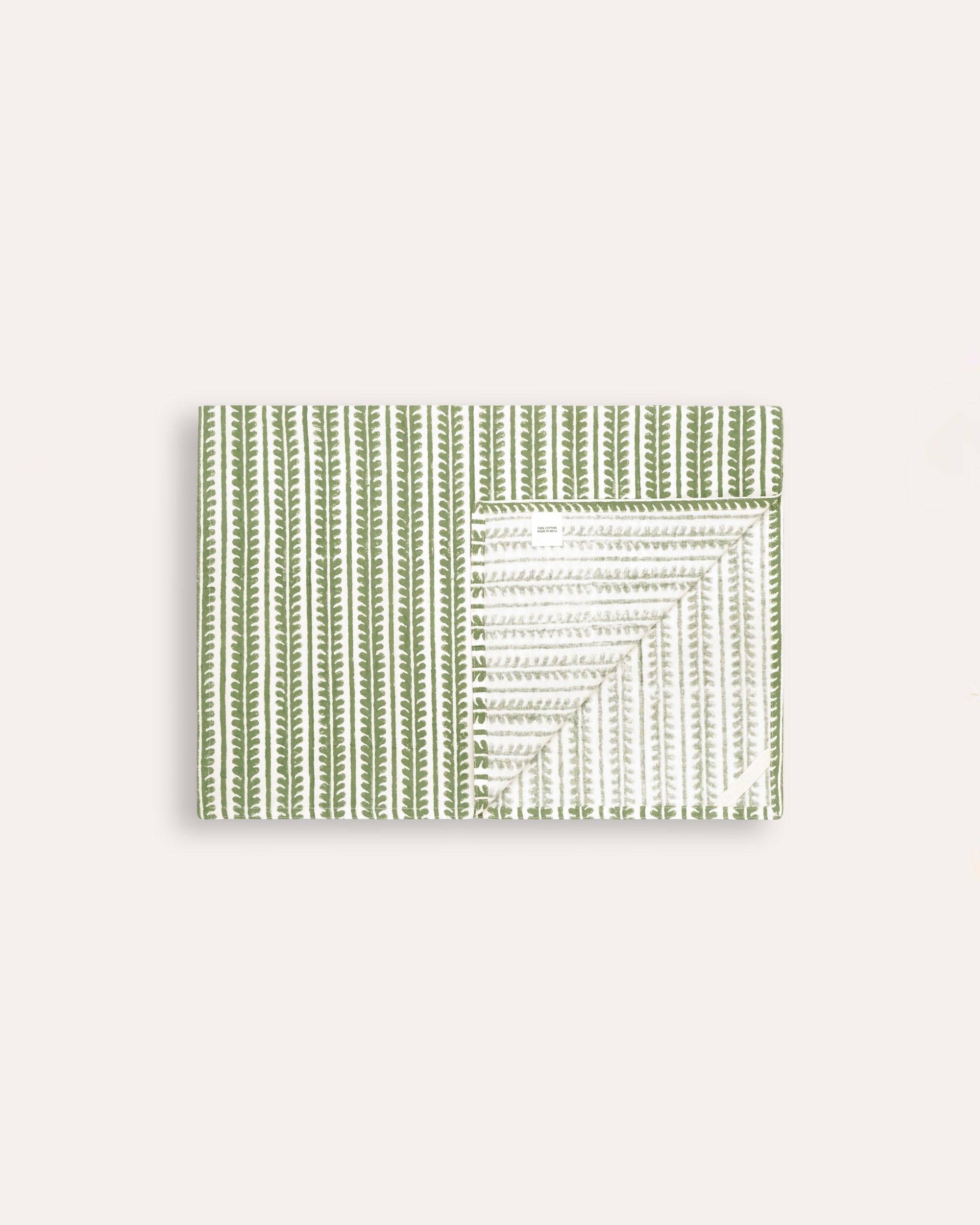 Pack of 2 Bel Tea Towel - Green