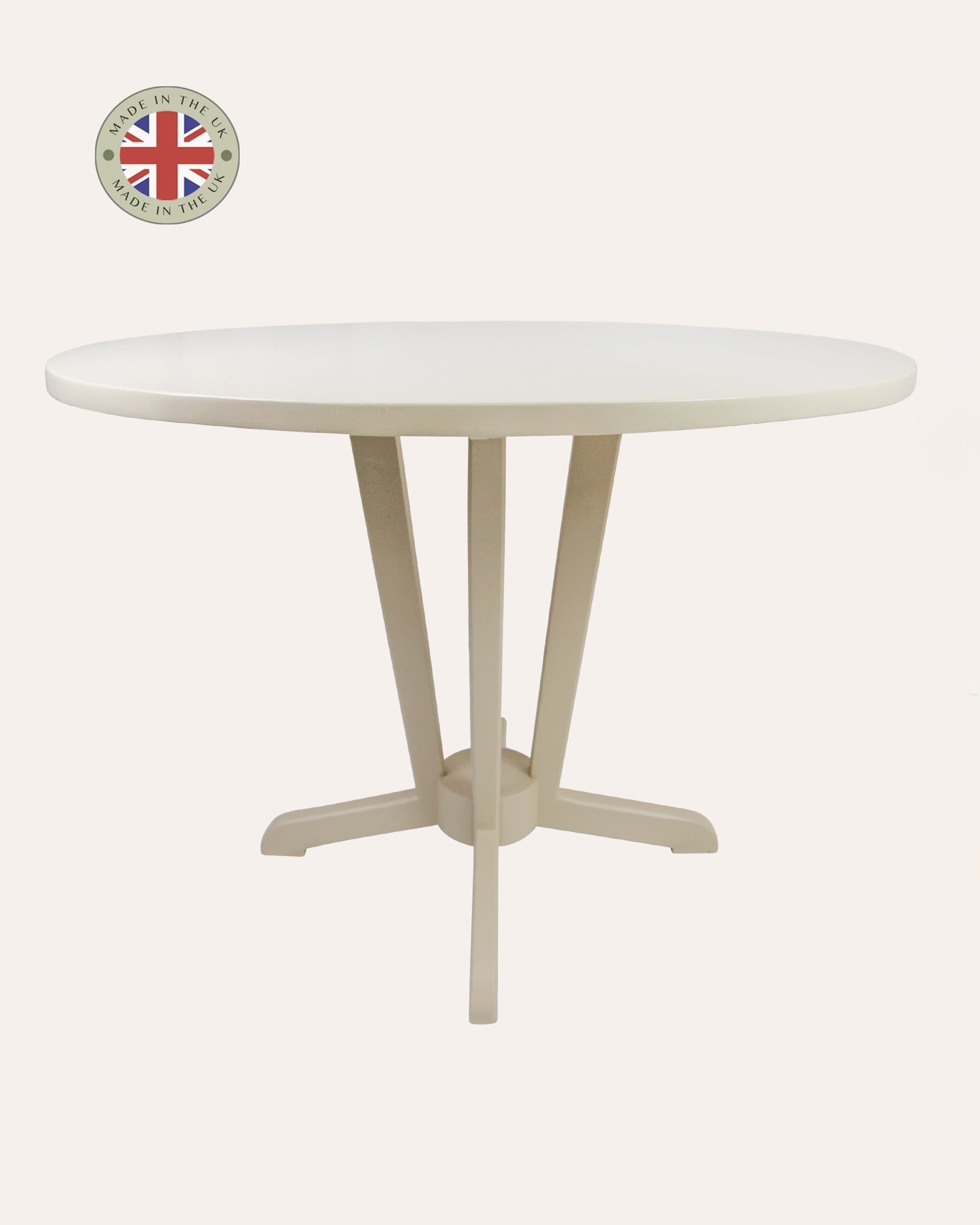 Wensum Pedestal Table - Taupe