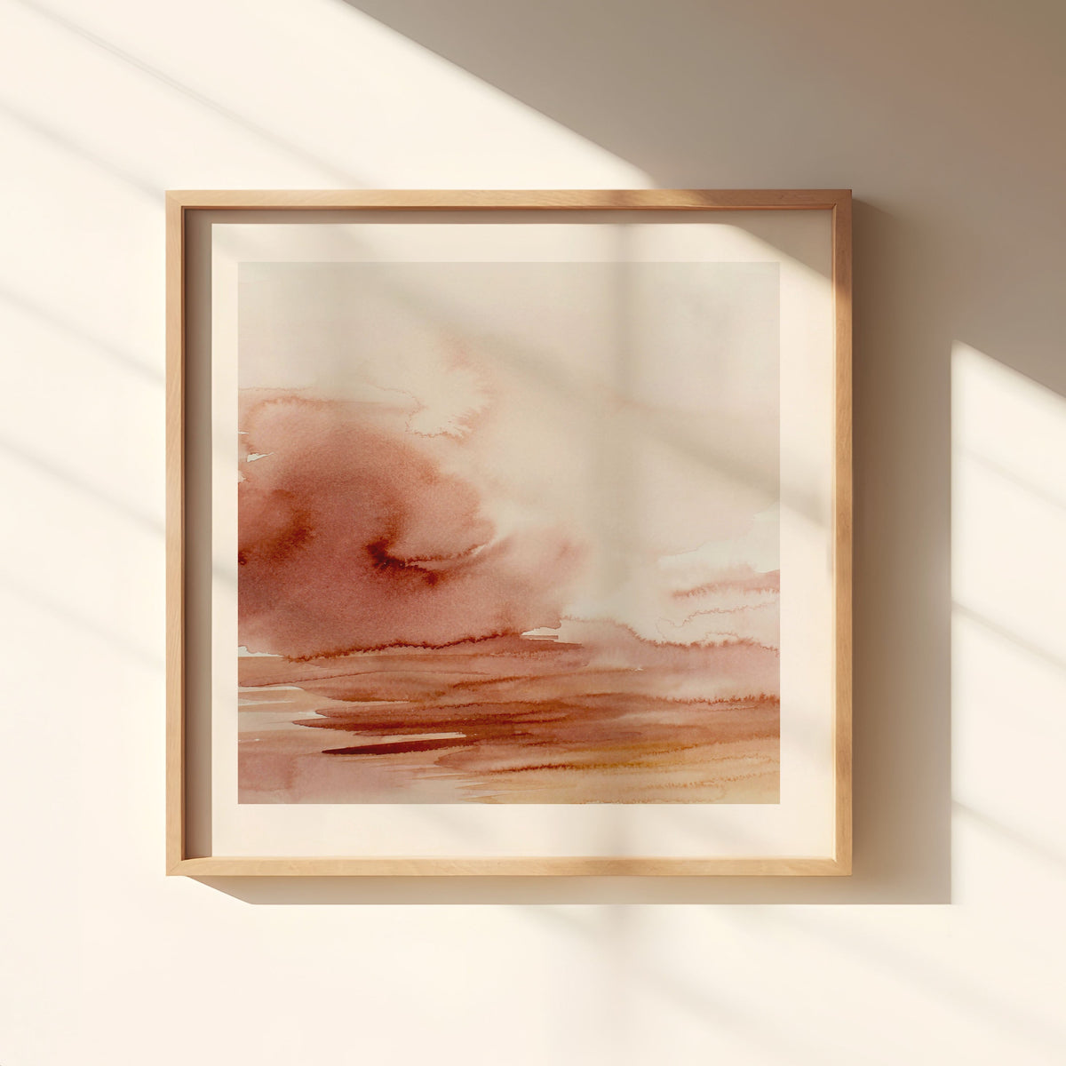 Warm Skies || - 30cm Square Print