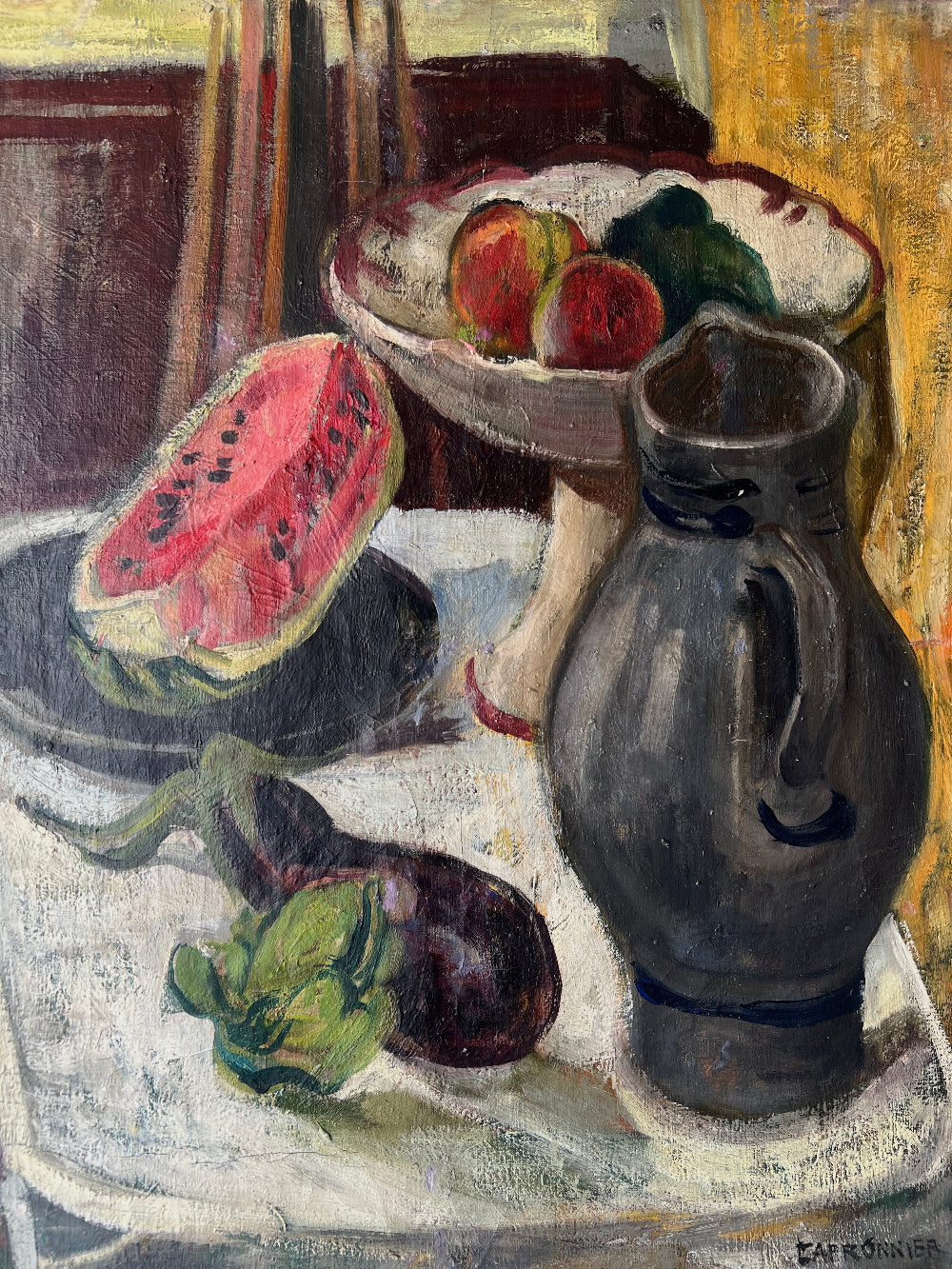Watermelon Oil Painting