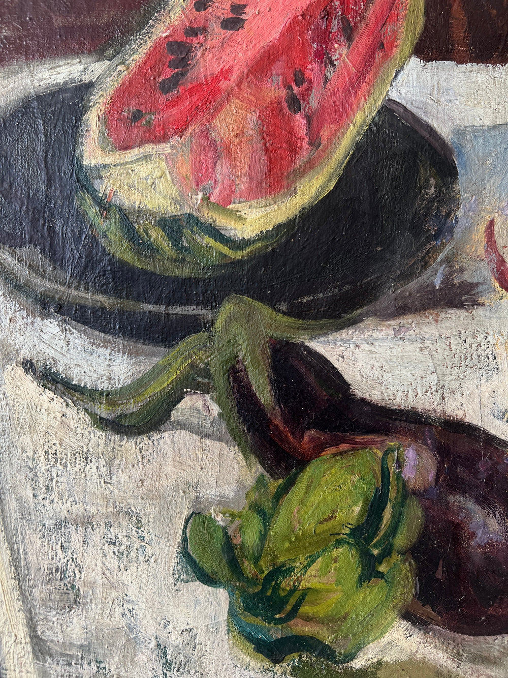 Watermelon Oil Painting
