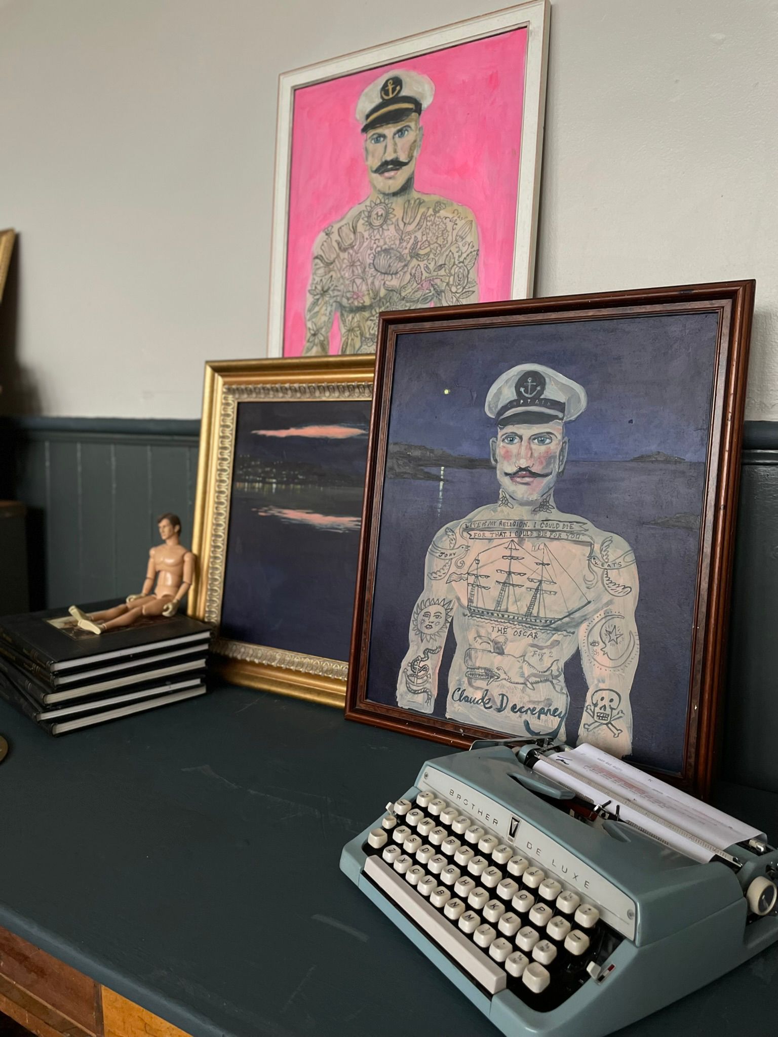 “Night time whispers to the shore”