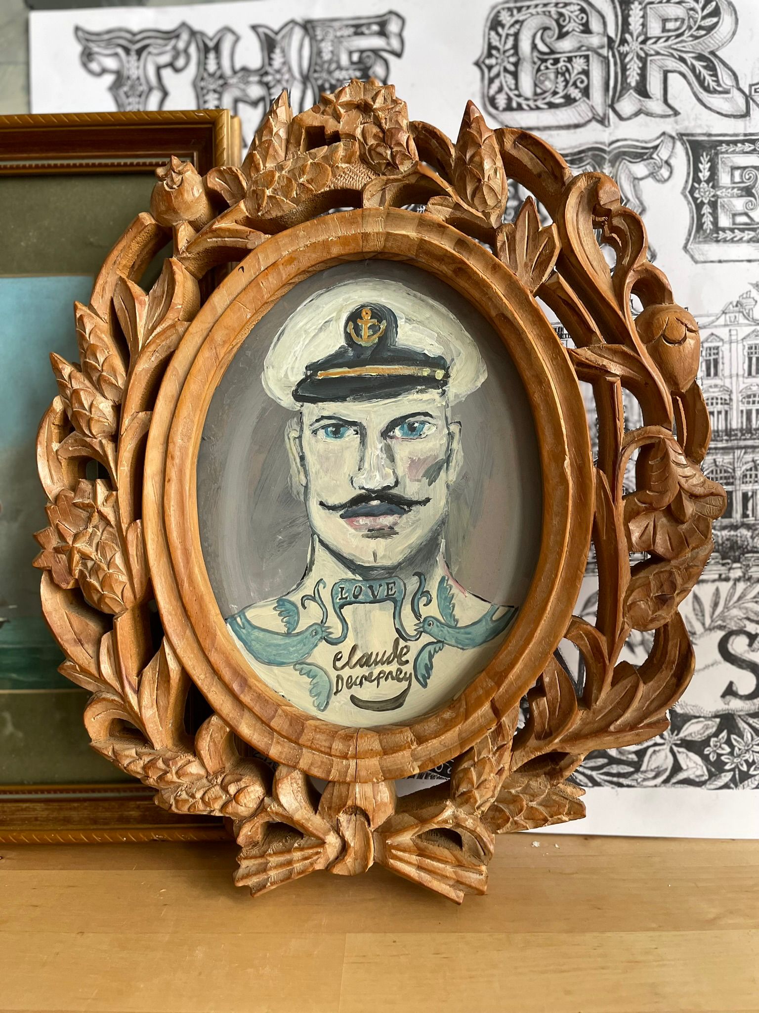 "Love” Painting by Gary Ray Smith x Chloe Woods