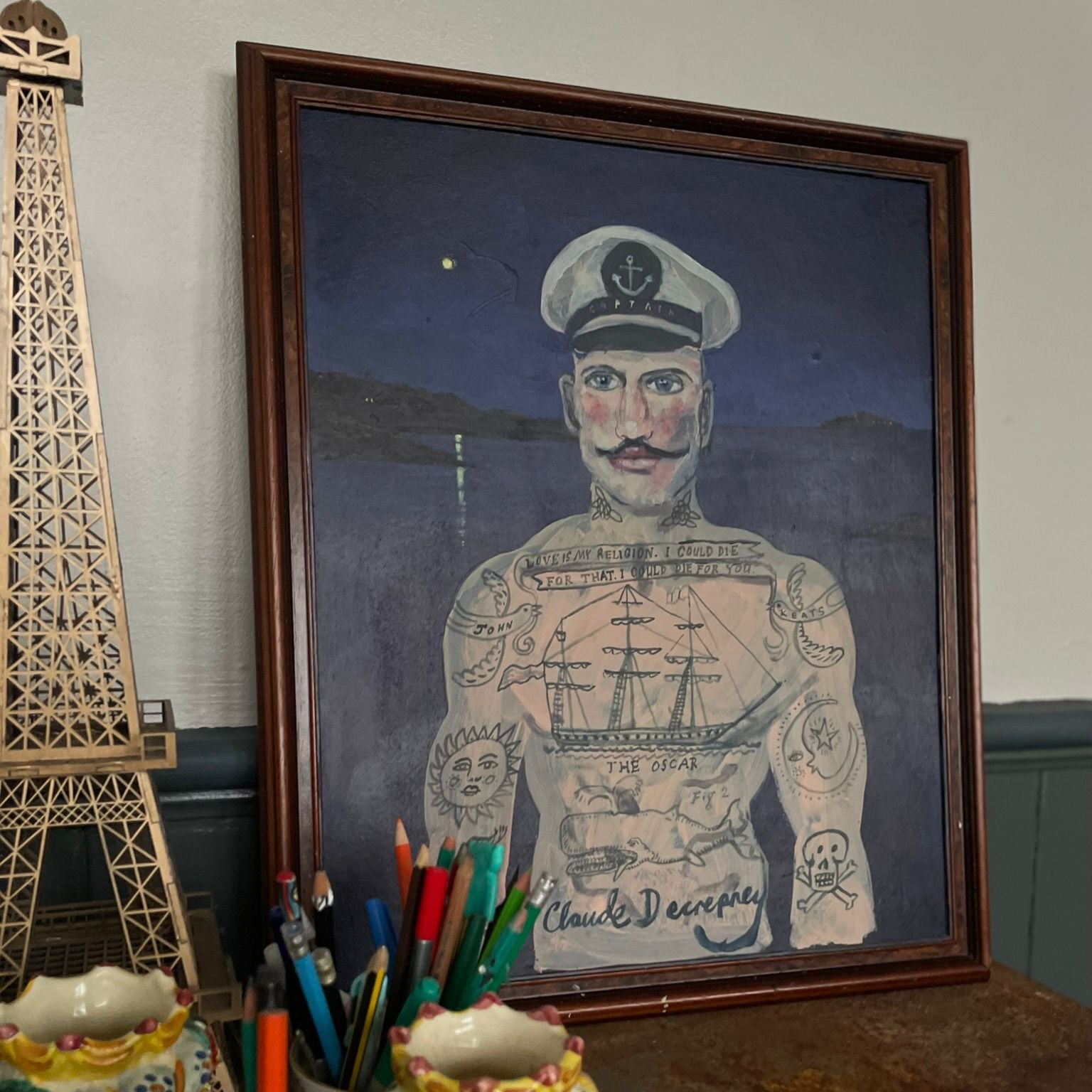 "I Could Die For You” Painting by Gary Ray Smith x Chloe Woods