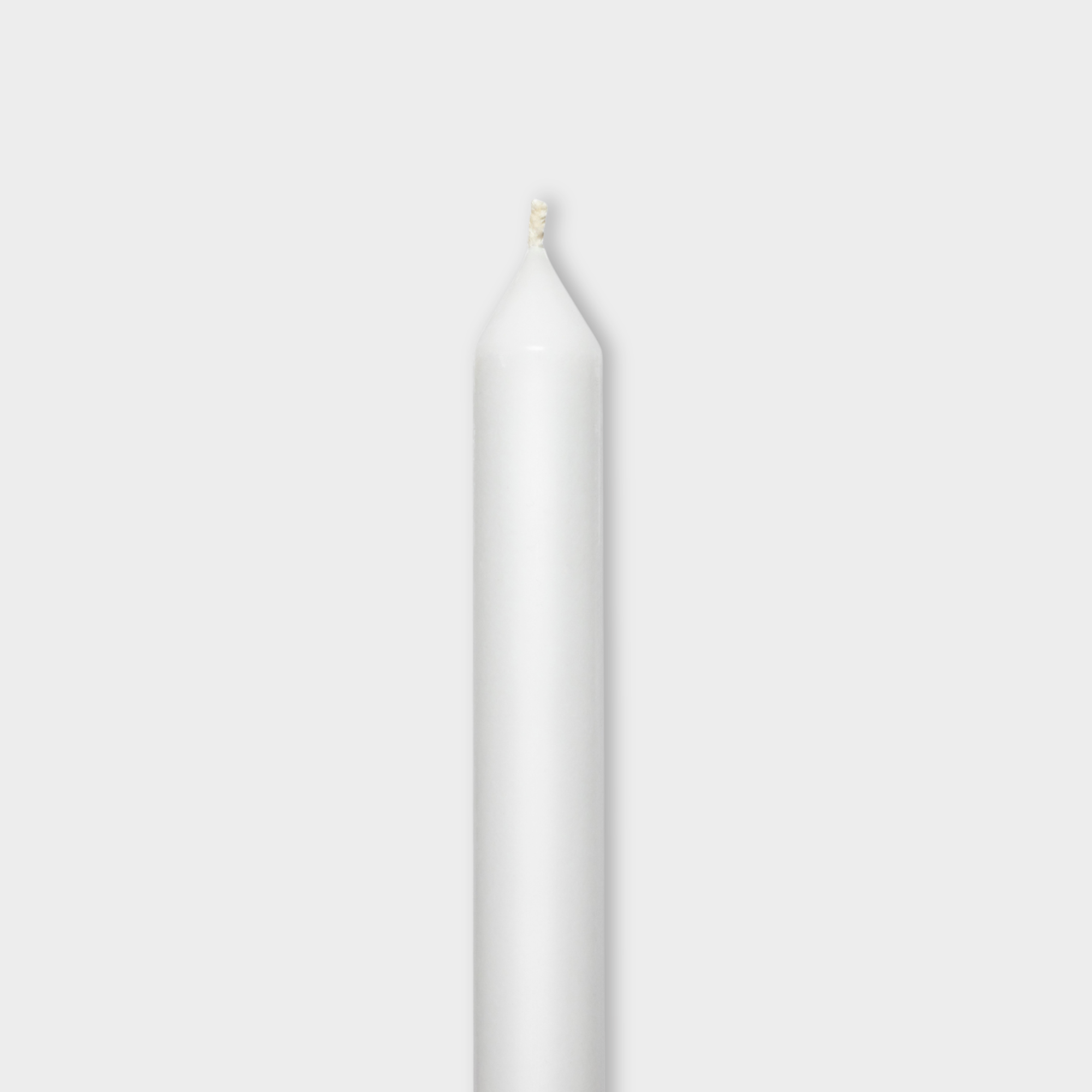 White Tapered Candle Pair