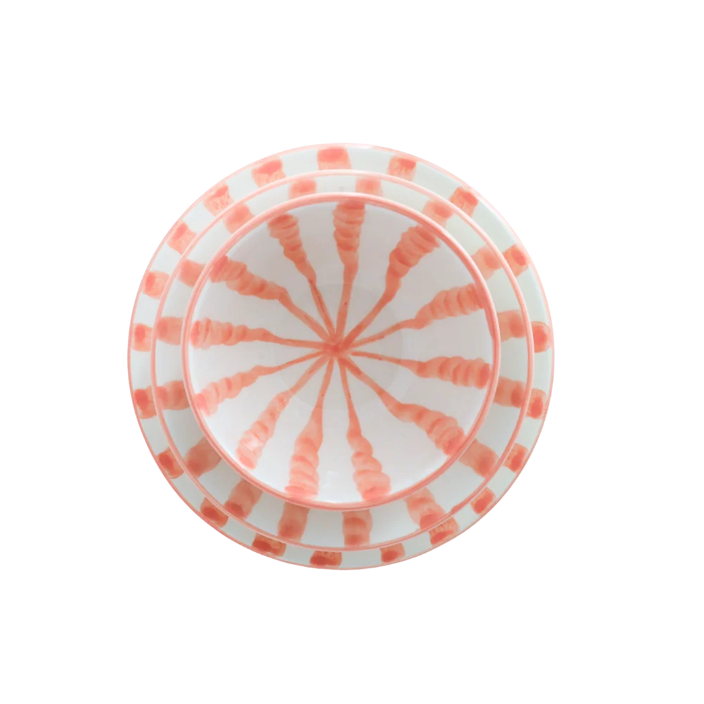 Wave Dinner Set - Blush - 3 Piece