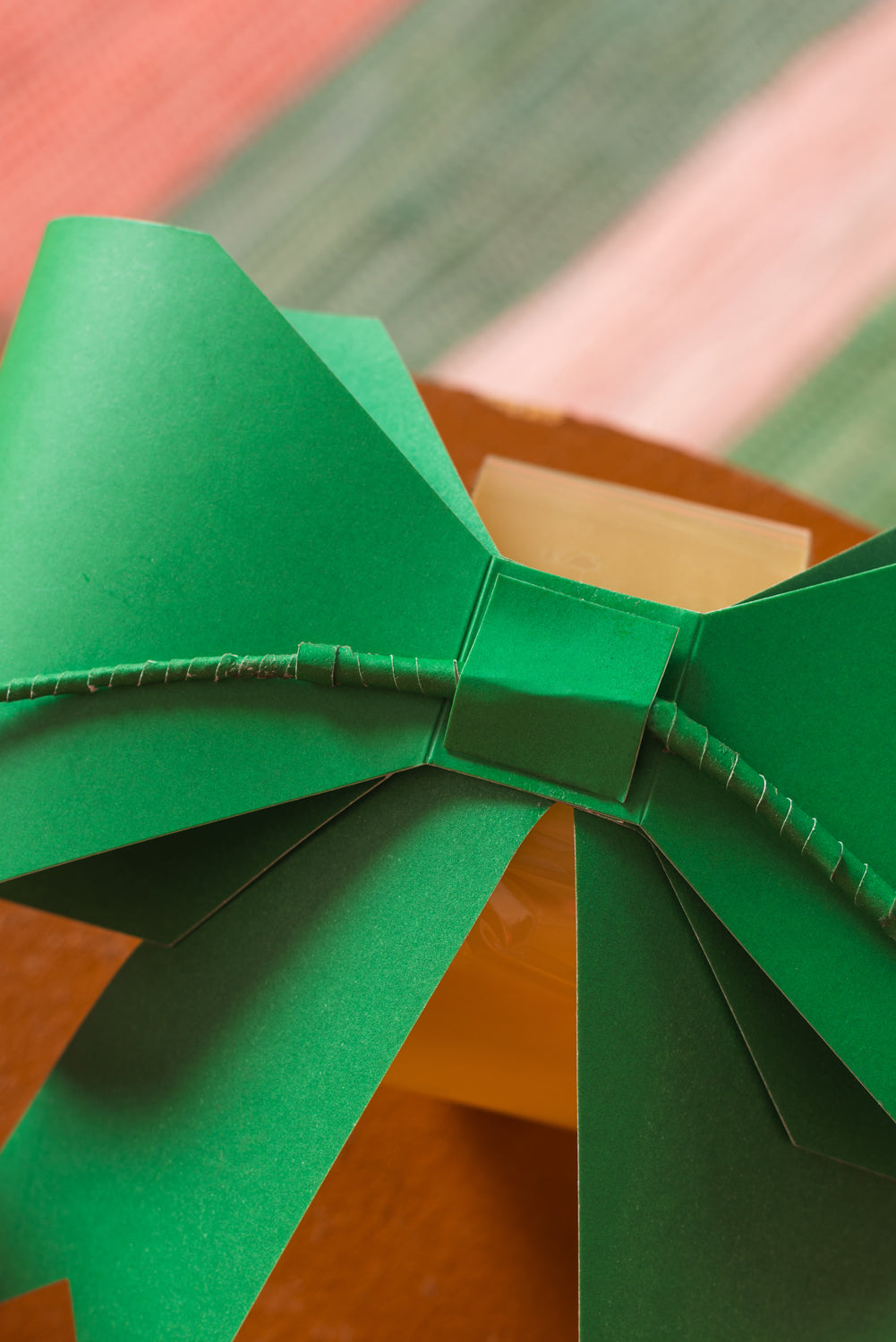 Pink Tones Origami Wreath