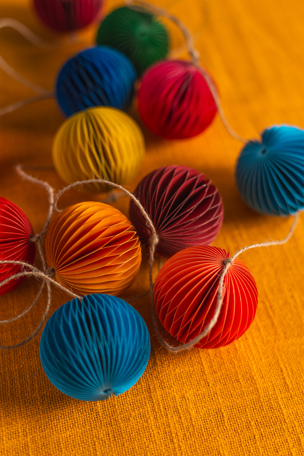 Bright Colours Origami Garland