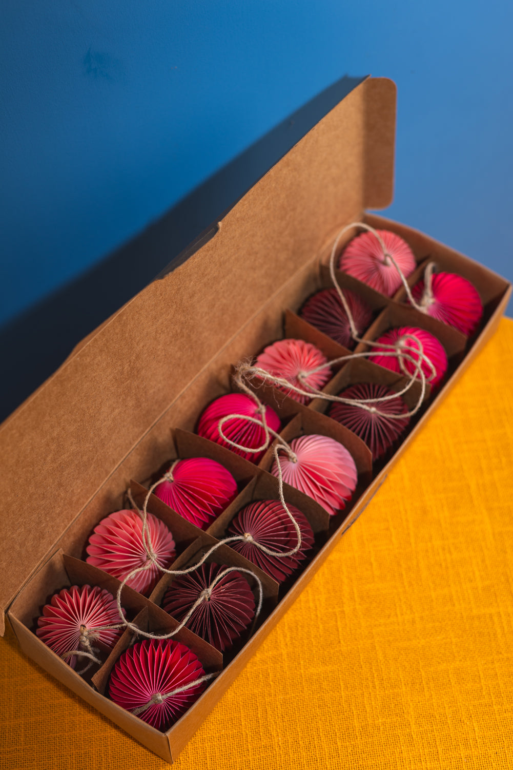 Pink Origami Garland