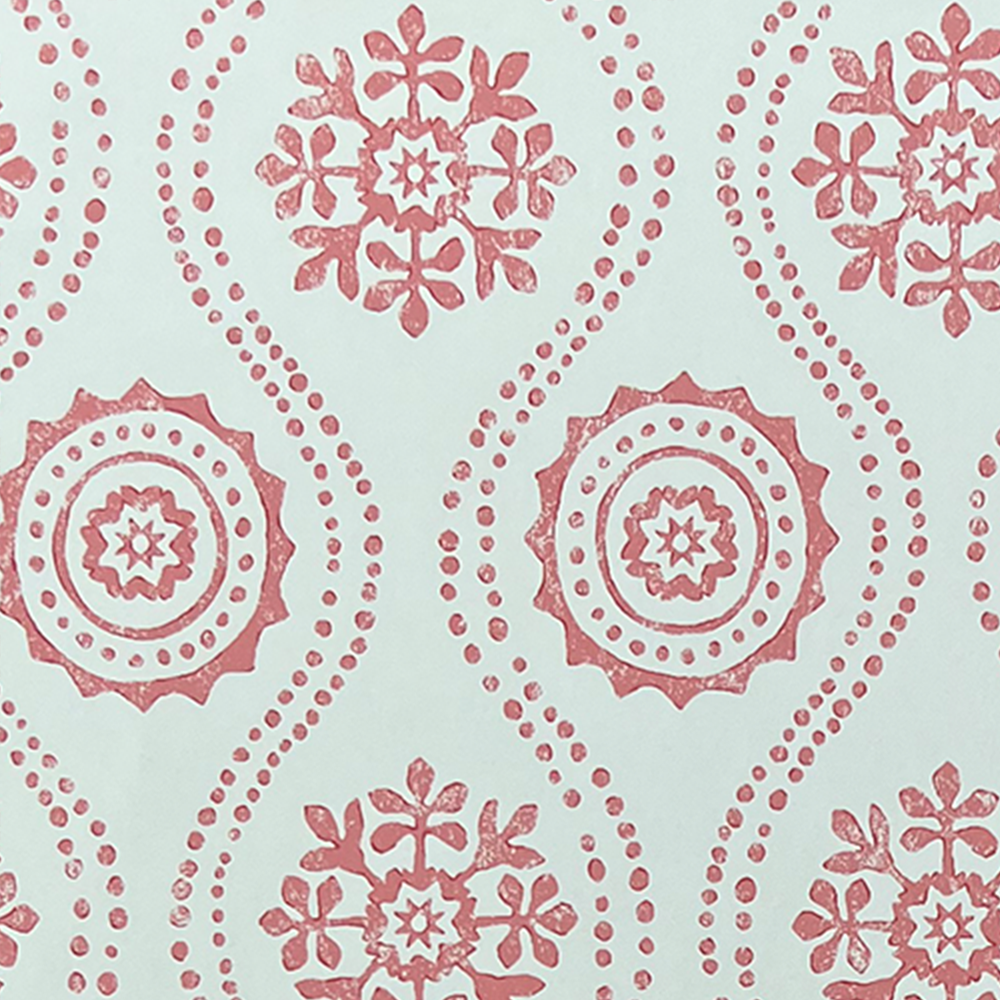 Honfleur Wallpaper - Coral