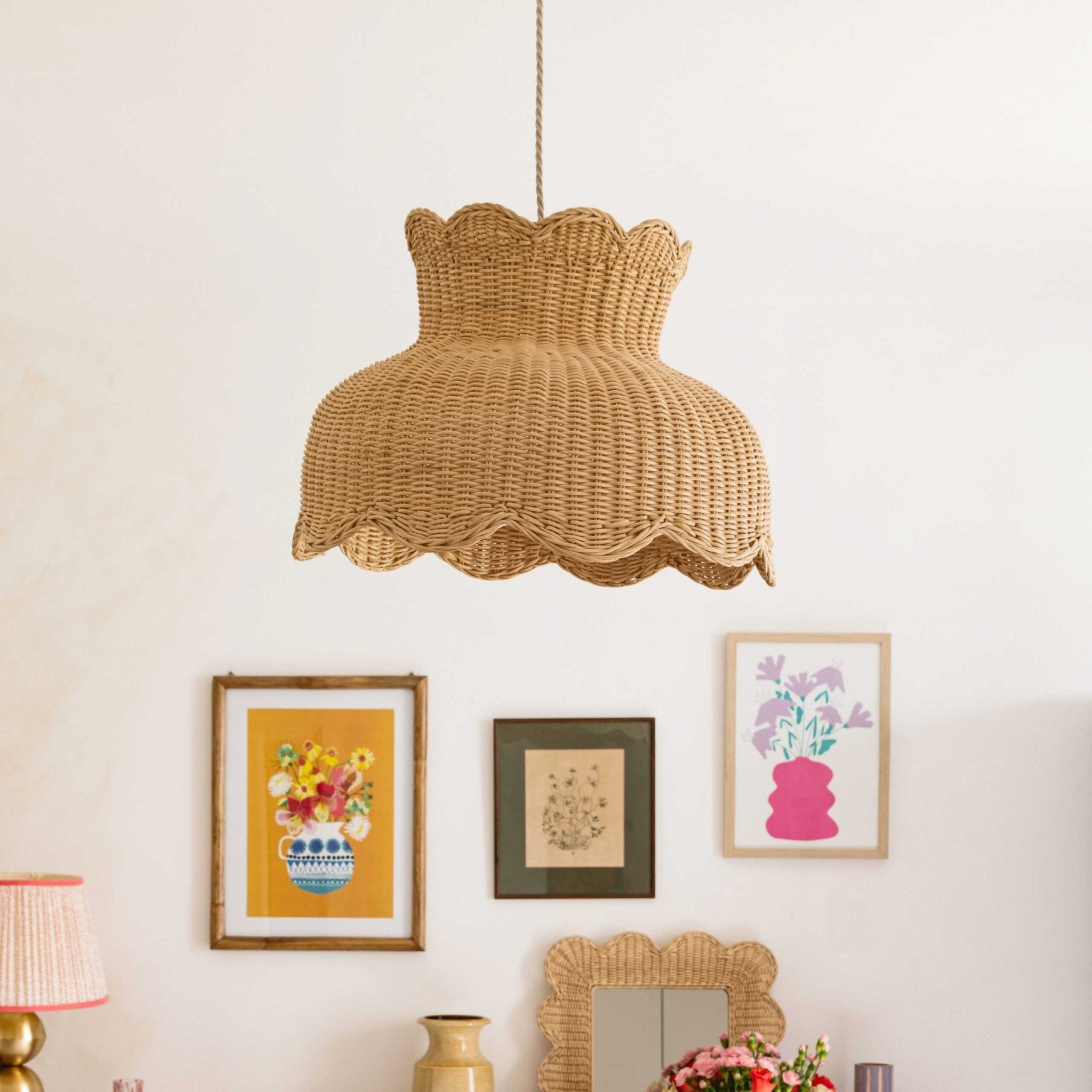 Anar Rattan Lampshade (Large)