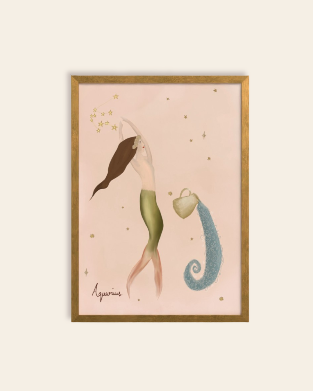 Aquarius Art Print