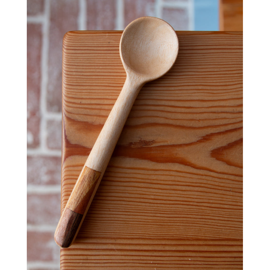 Indian Mosaic Wooden Sugar Spoon