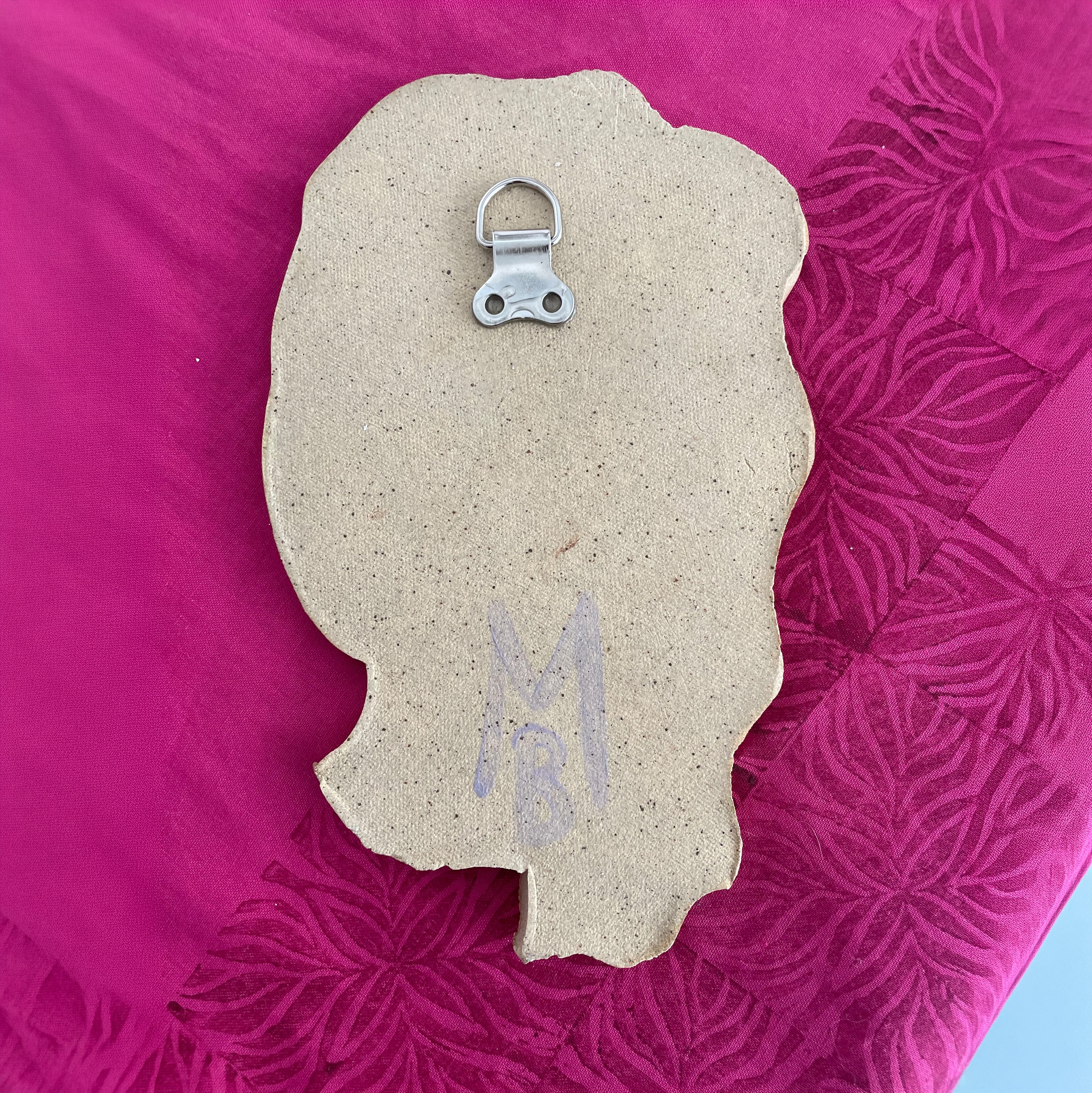 Bluehead Ceramic Wall Hanging
