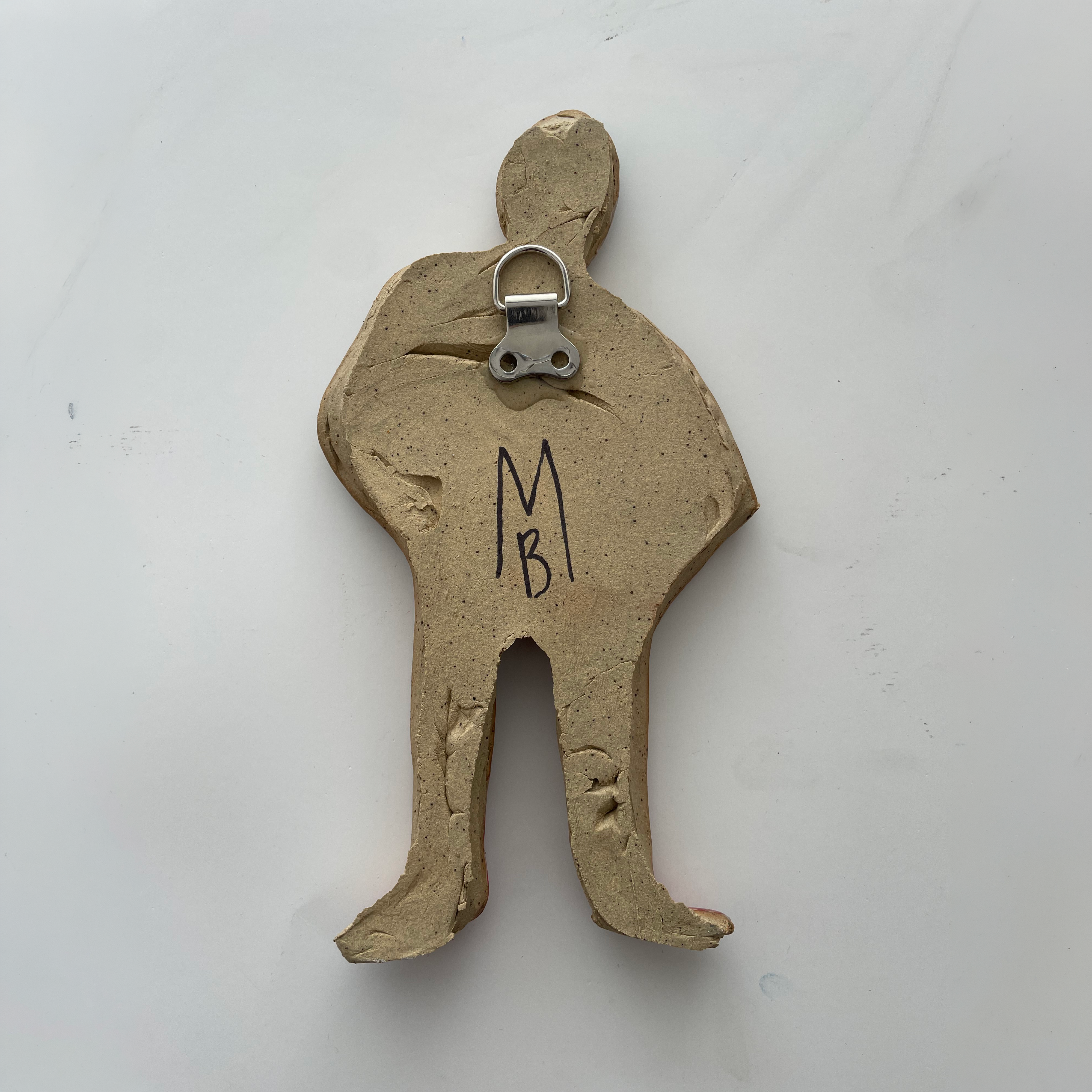 Bodybuilder Ceramic Wall Hanging