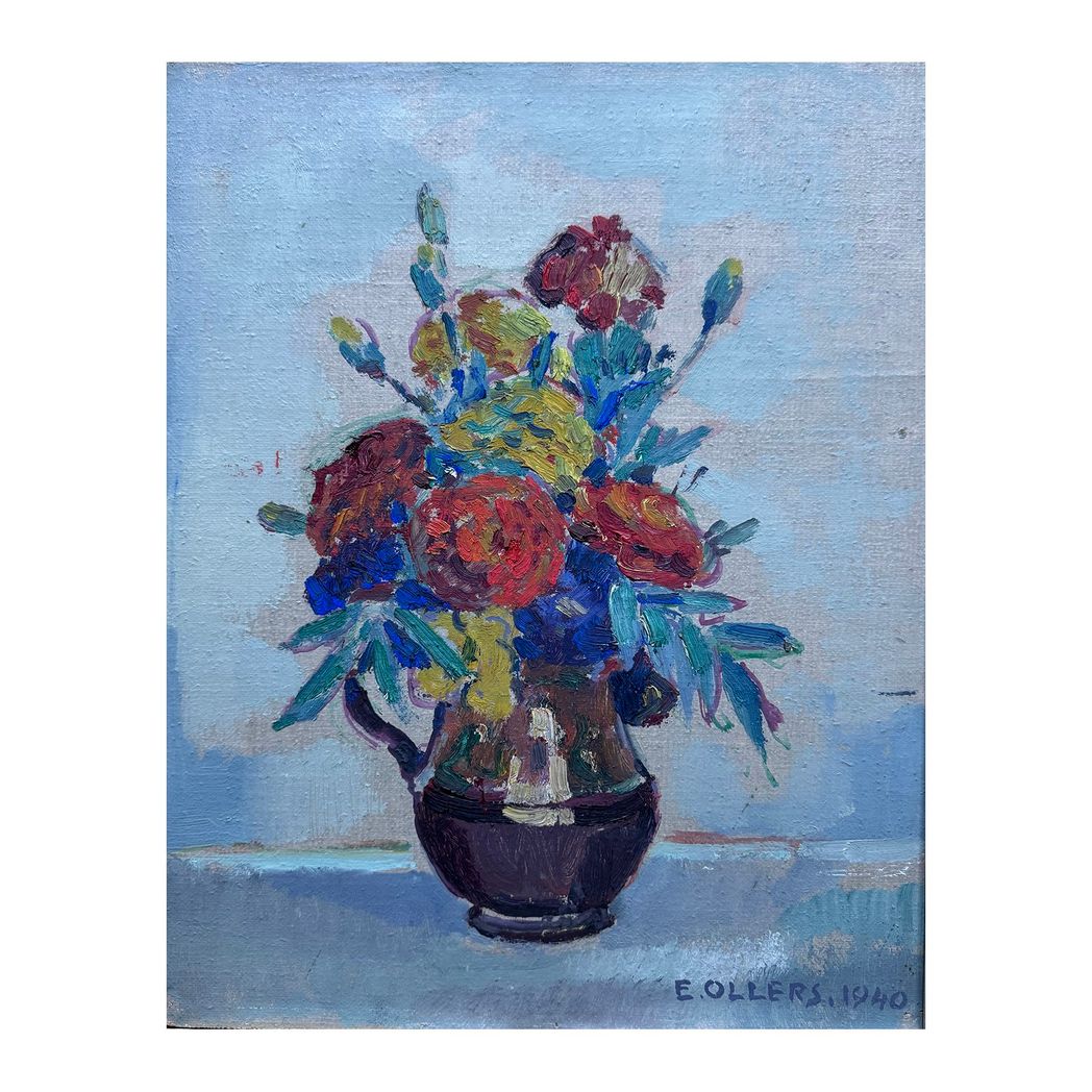 Jug of Flowers Oil Painting