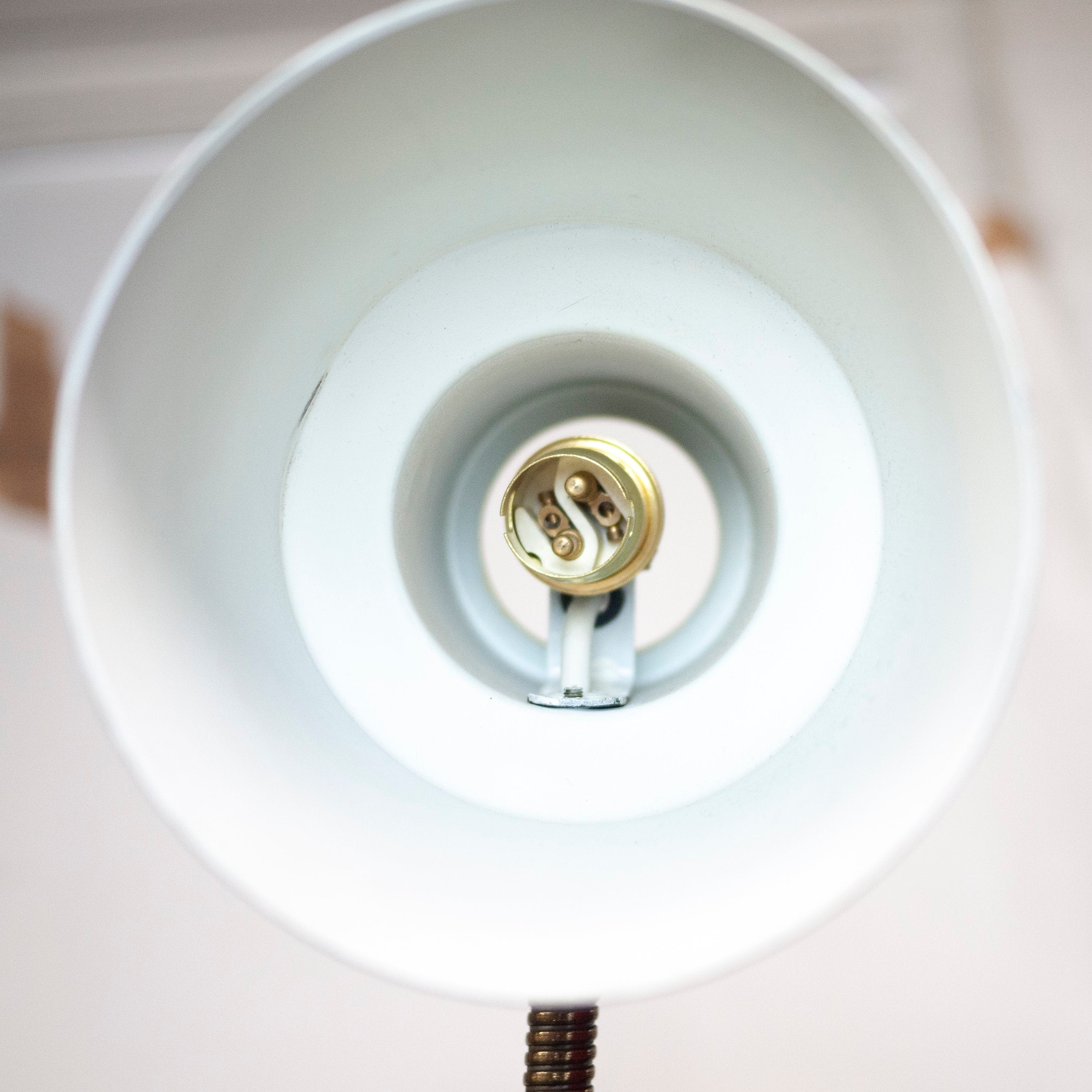 Metal And Brass Articulated Floor Lamp From Ewa Varnamo