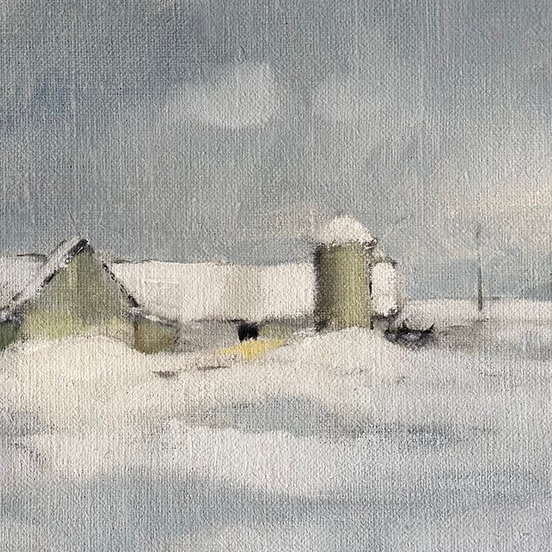 Winter is Coming Oil Painting