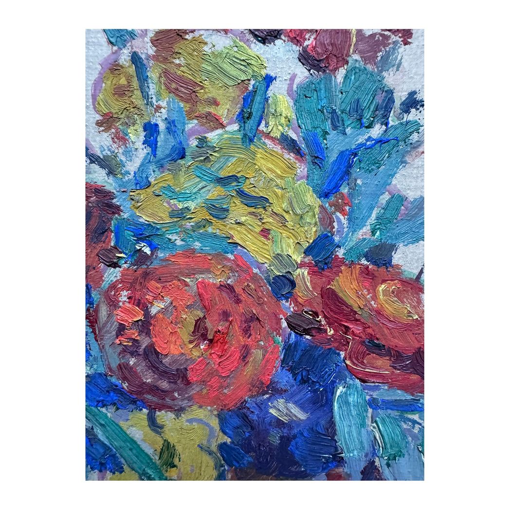 Jug of Flowers Oil Painting