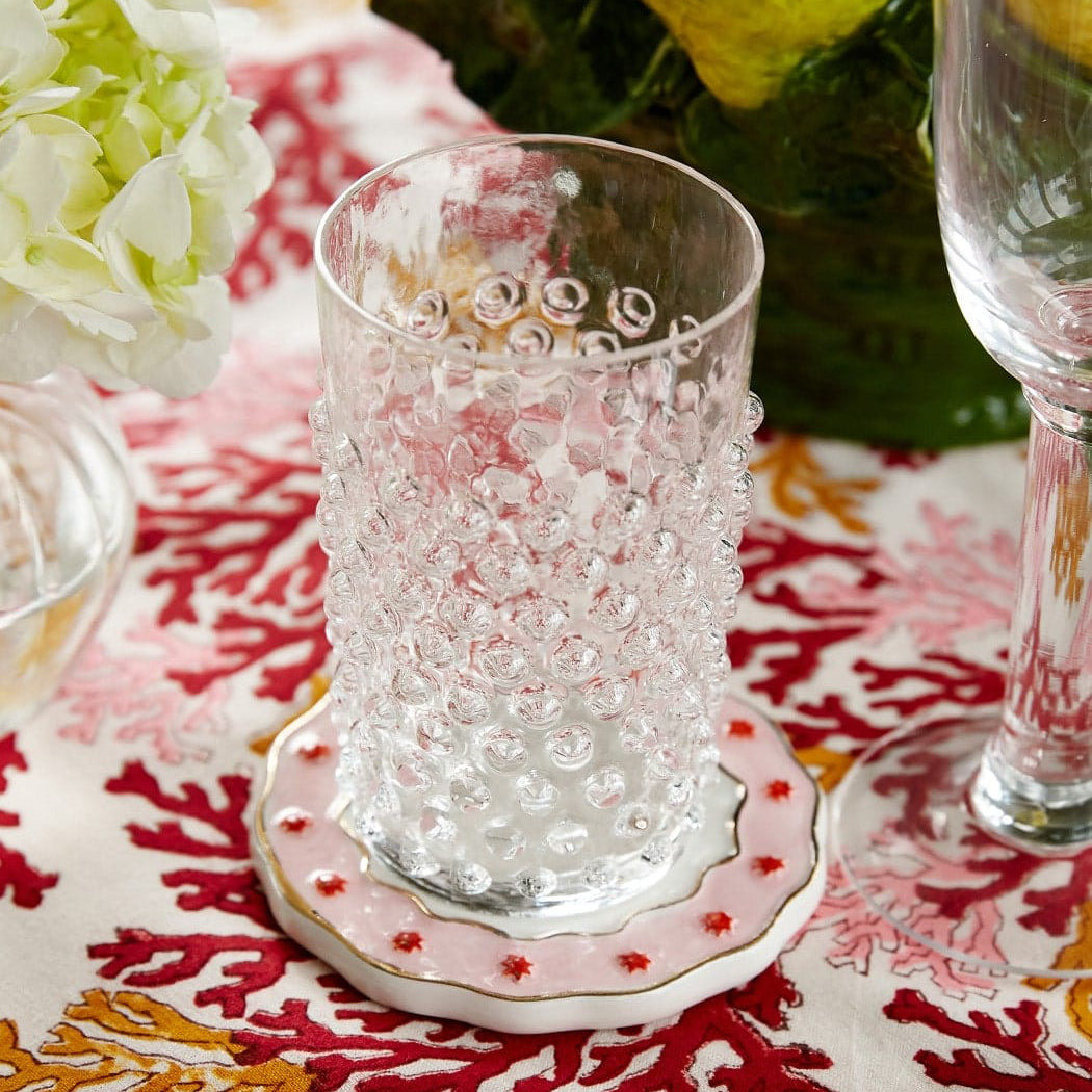 Clear Dew Drop Tumblers | Set Of 4