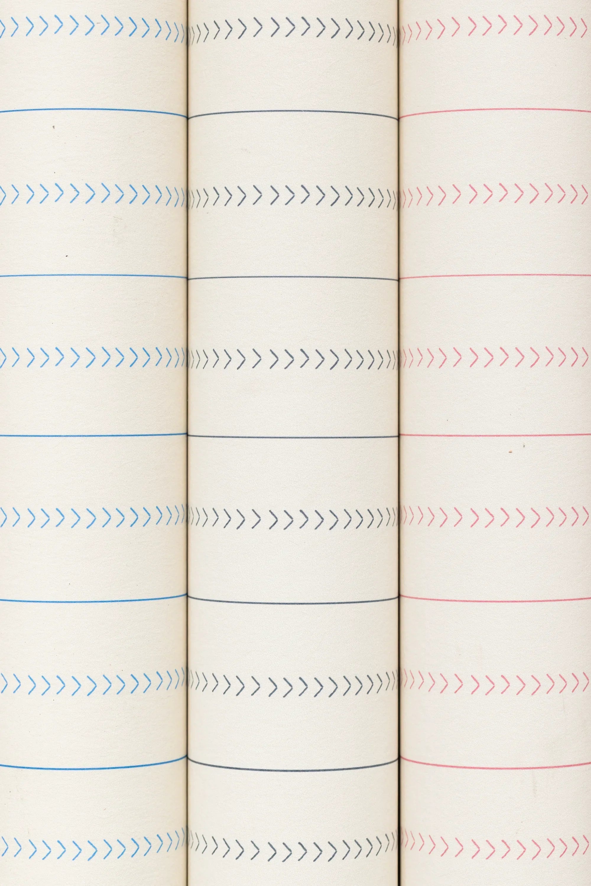 Sail Stitch Stripe Wallpaper -  CHARCOAL