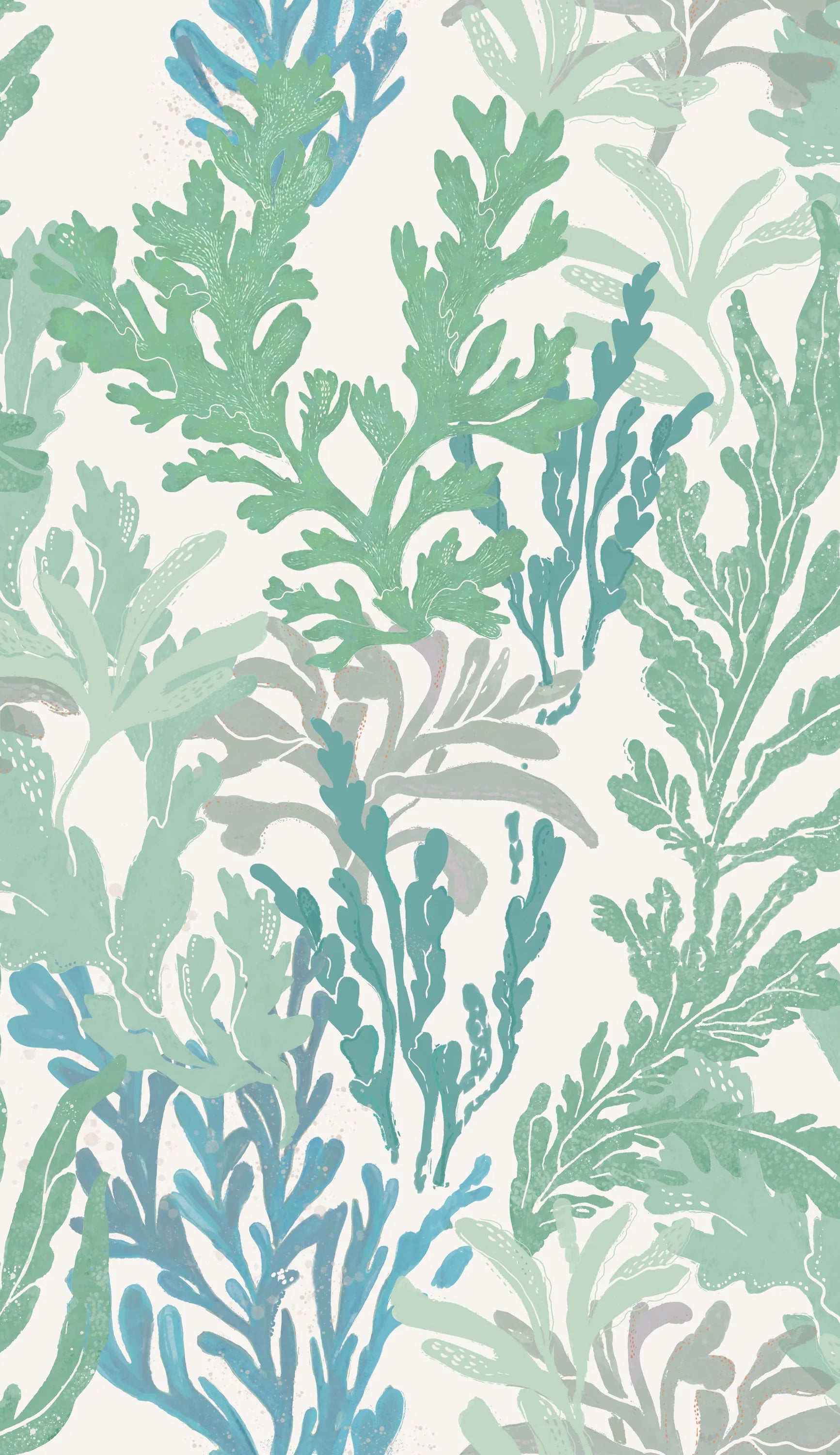Seaweed Sway Wallpaper - OCEAN MULTI