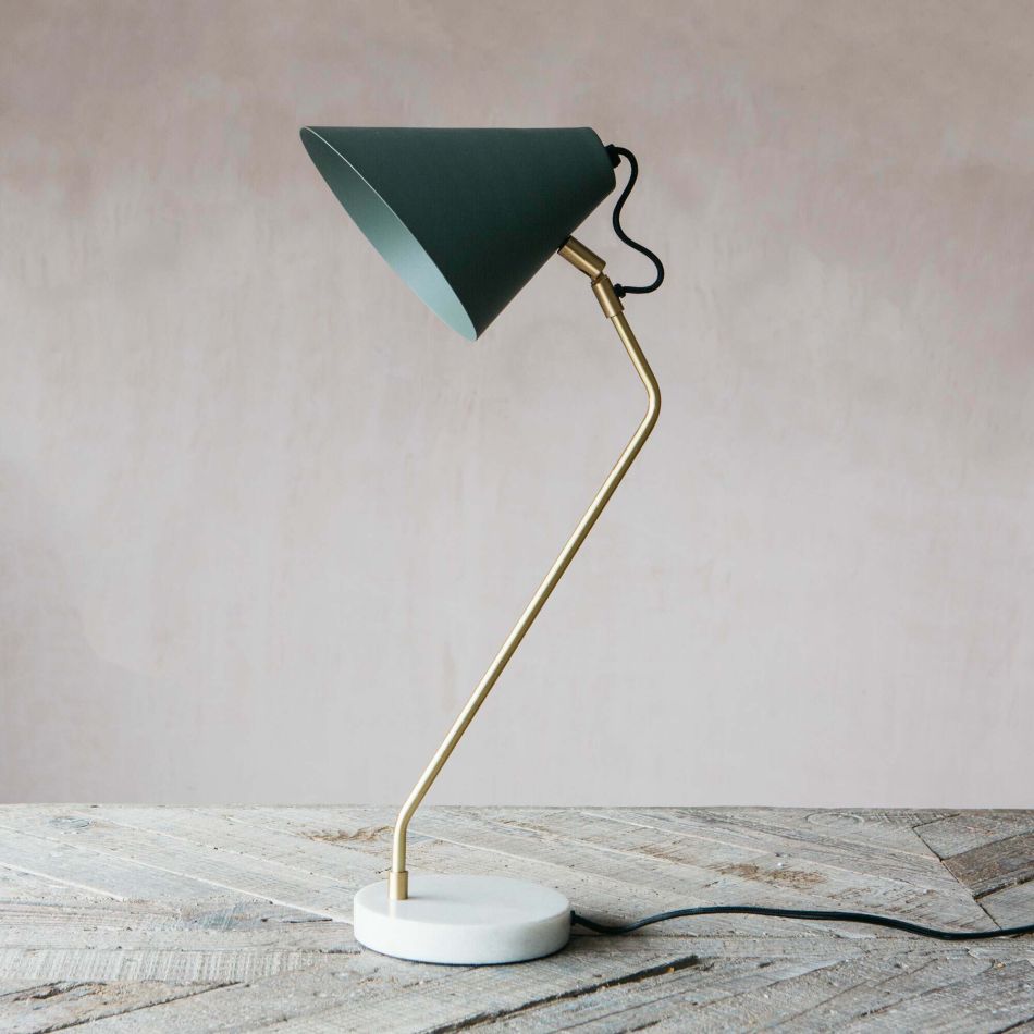 Colton Lichen Green Lamp