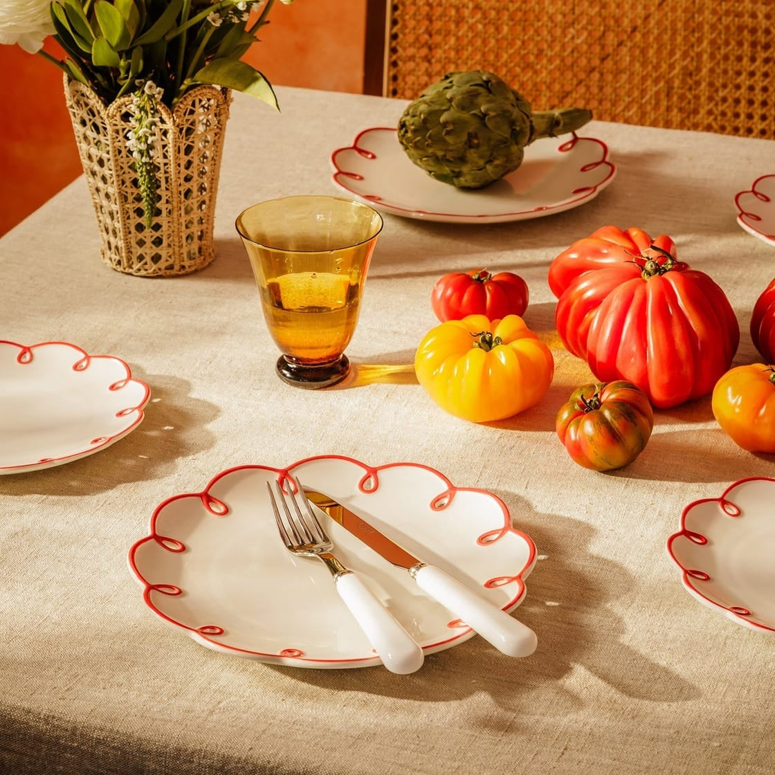 4 Pieces Pop Unis White Cutlery Set