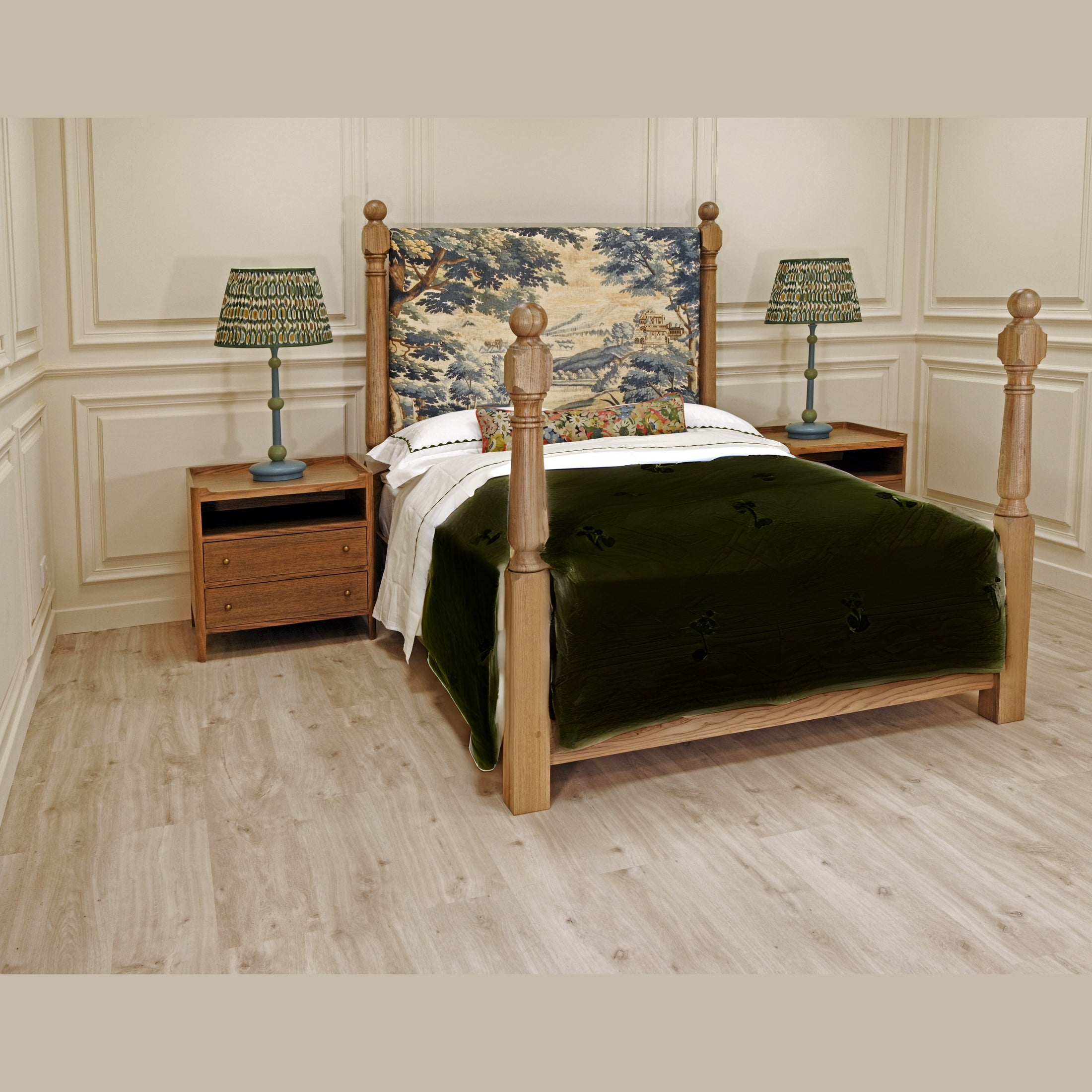 Kenmore 4 Poster King Bed