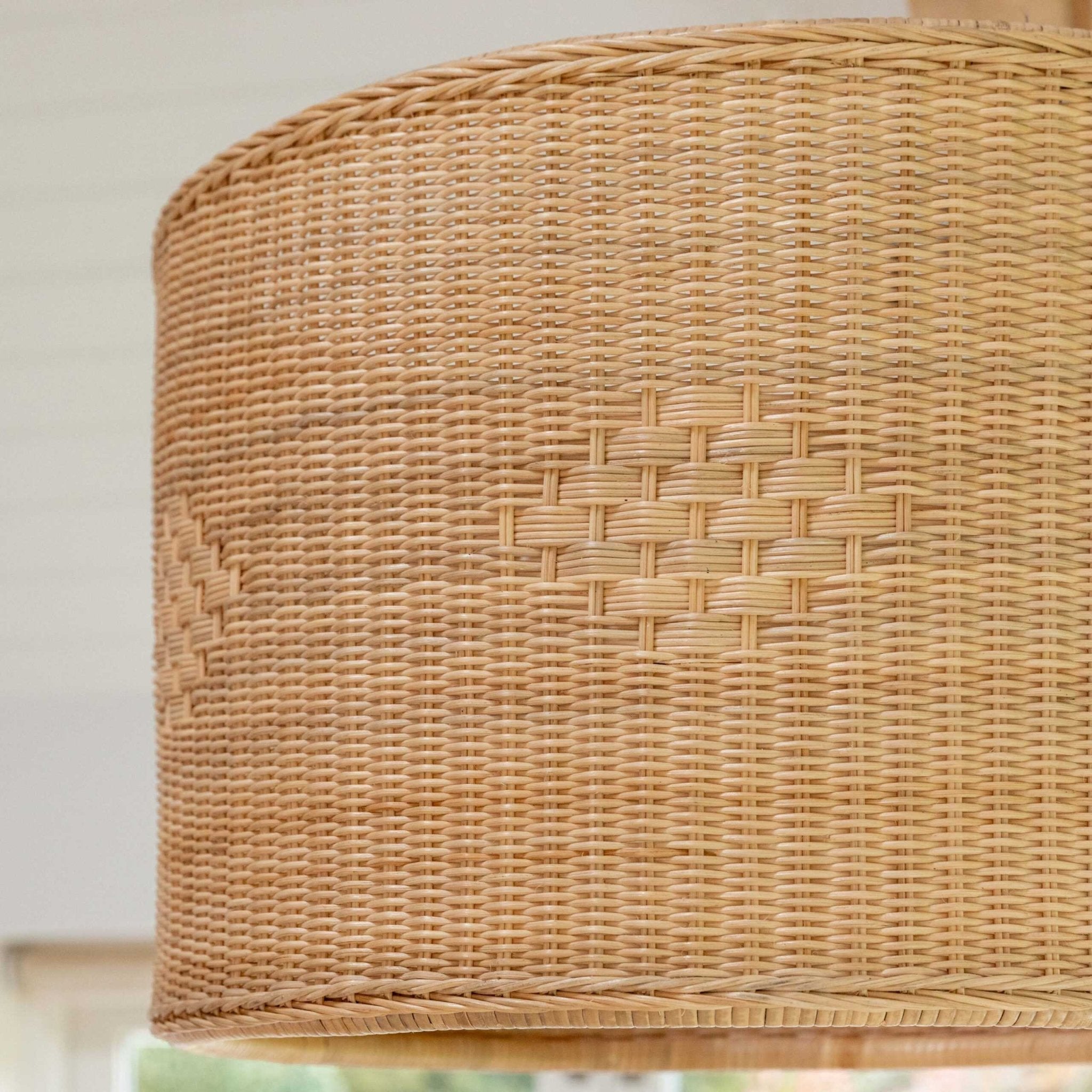 Drum Rattan Lampshade (XL)