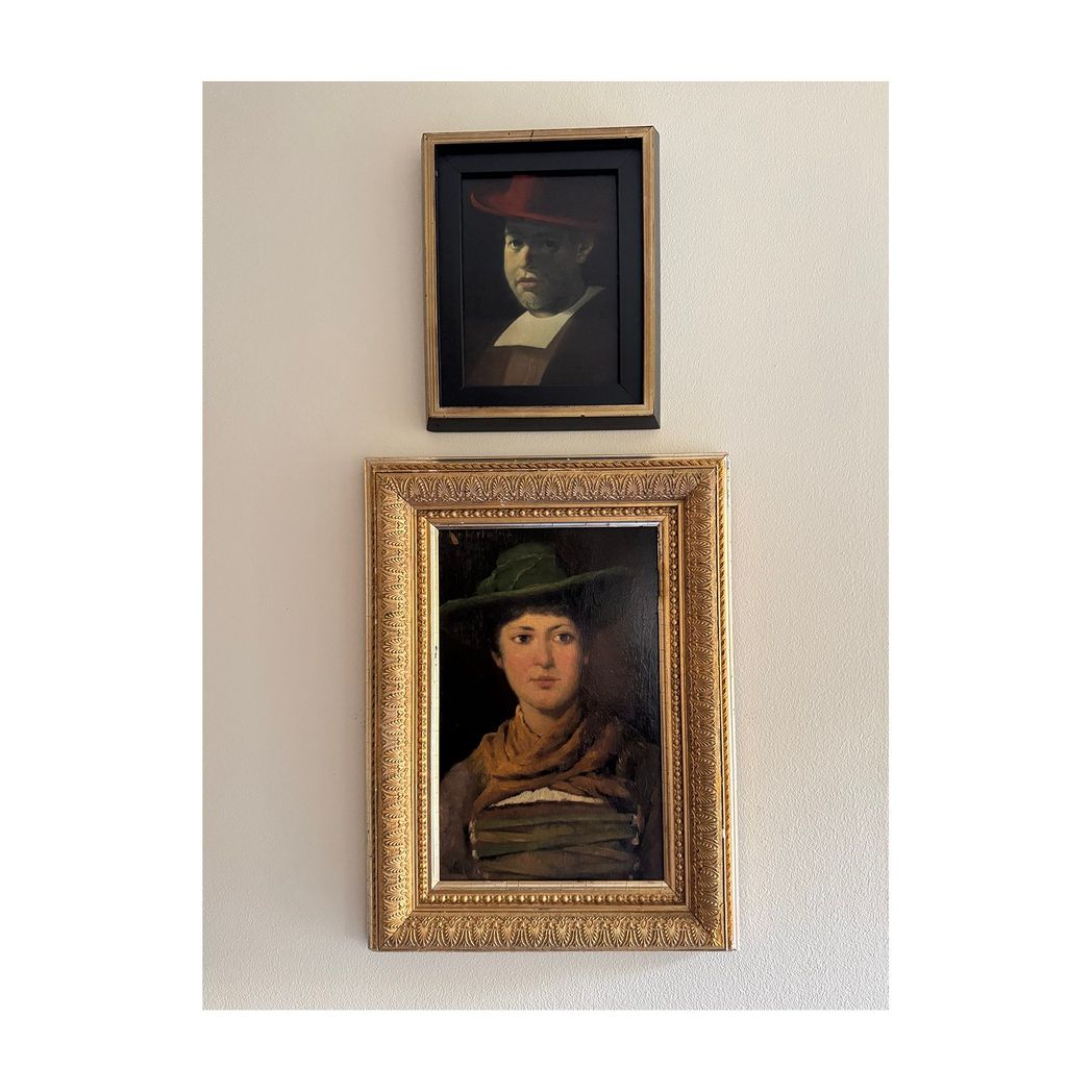GIRL IN A GREEN HAT