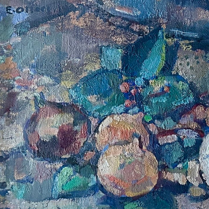 Onions Oil Painting