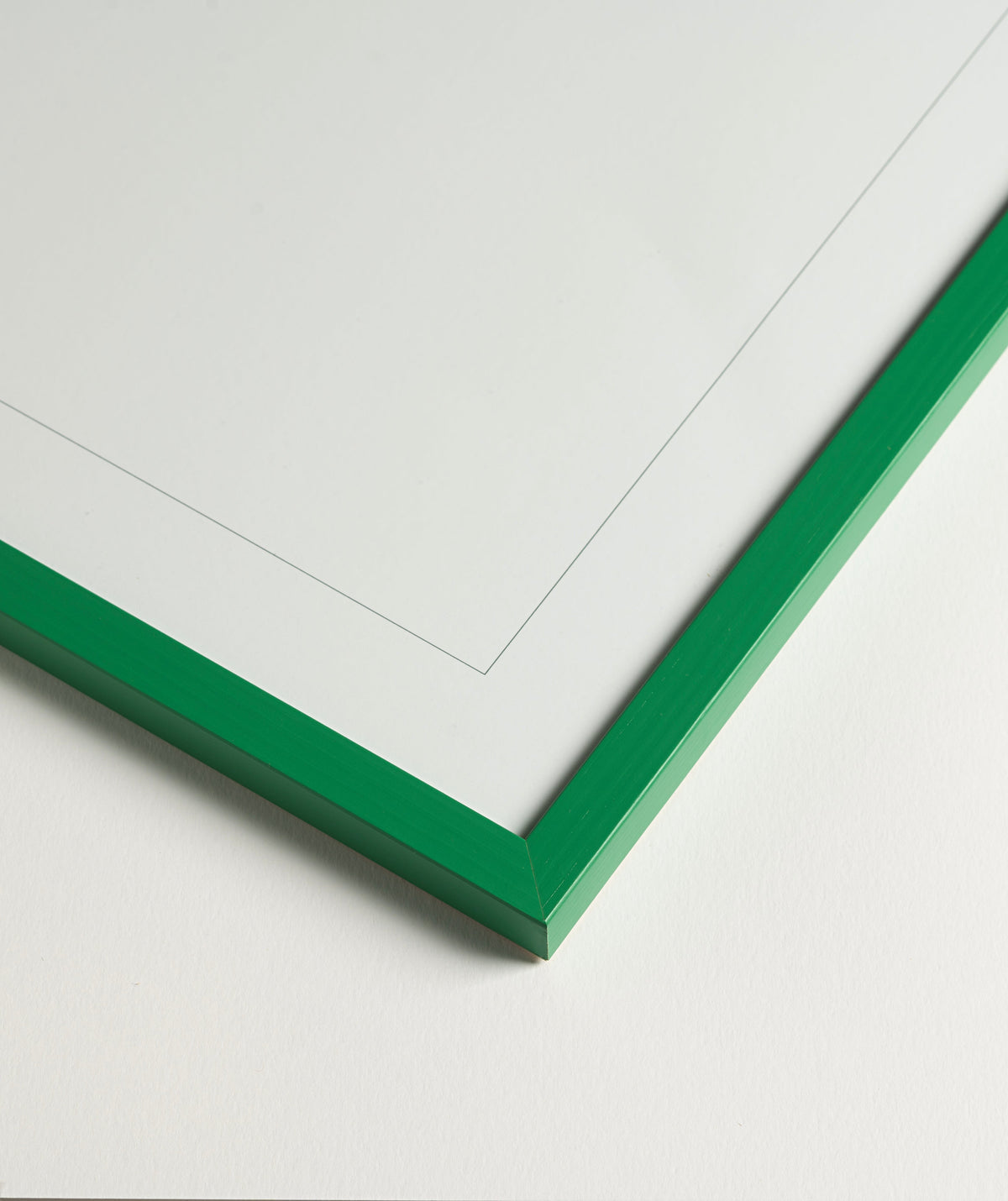 Emerald Green Wood Picture Frame