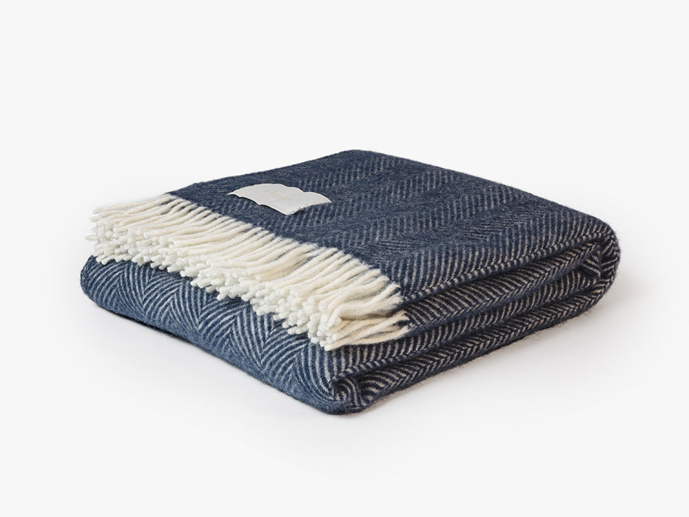 Luxury Pure Wool Throw