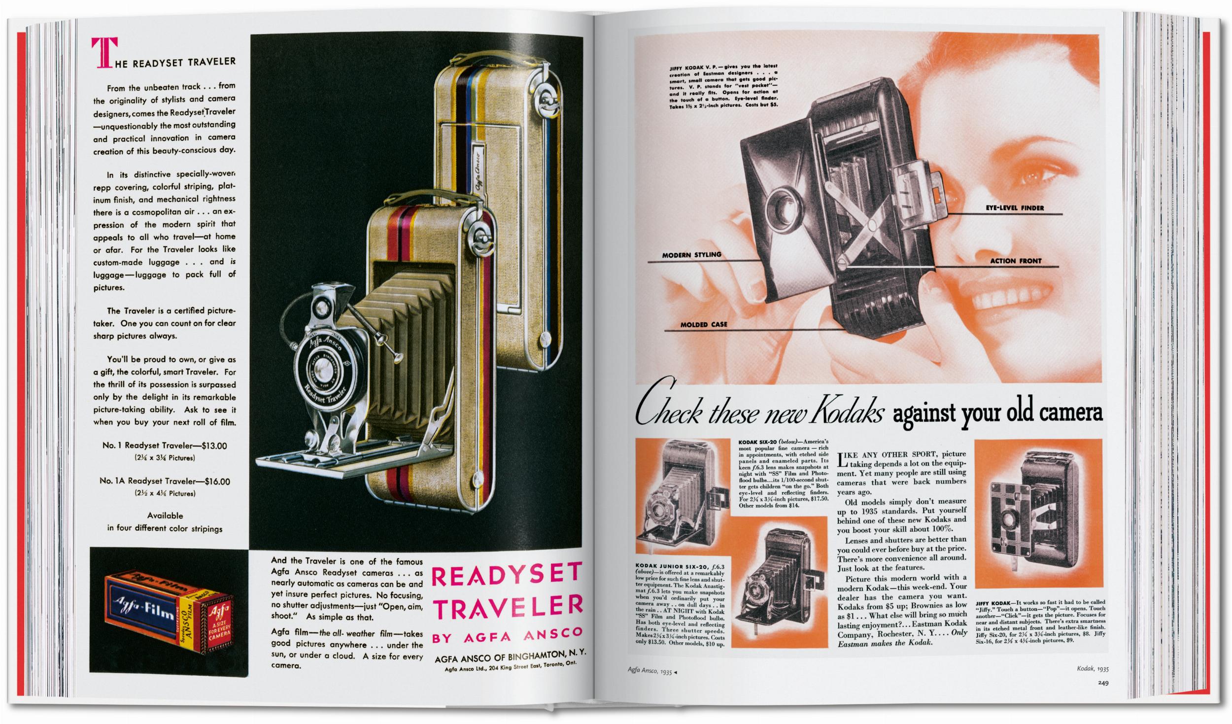All-American Ads of the 30s (German, French, English)